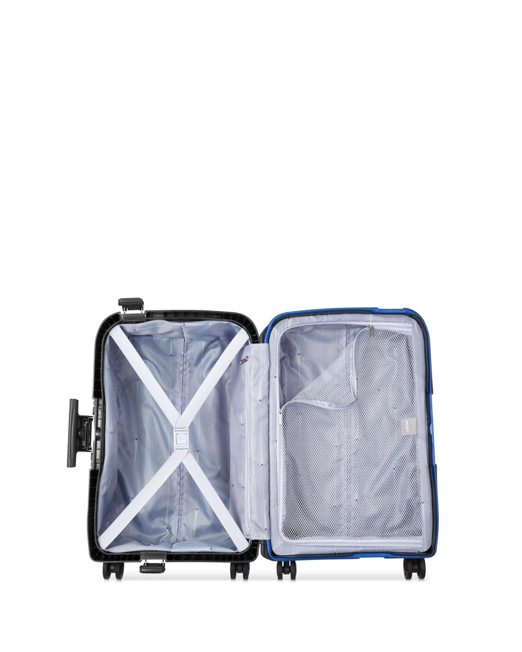 Delsey Moncey MR Hardside Carry-On Zipless Spinner Suitcase - 55cm - Black Interior Image 4