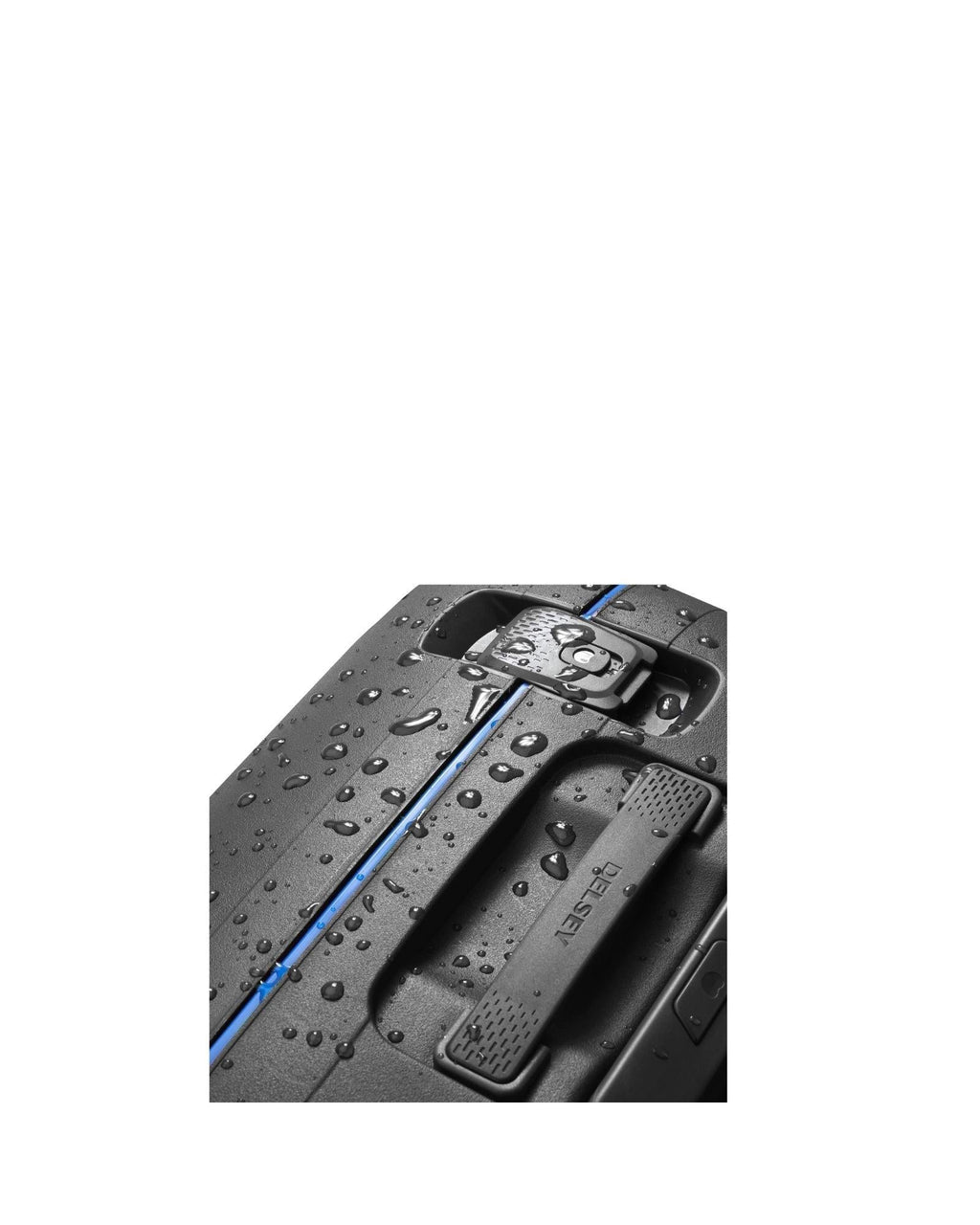 Delsey Moncey MR Hardside Carry-On Zipless Spinner Suitcase - 55cm - Black Image 6