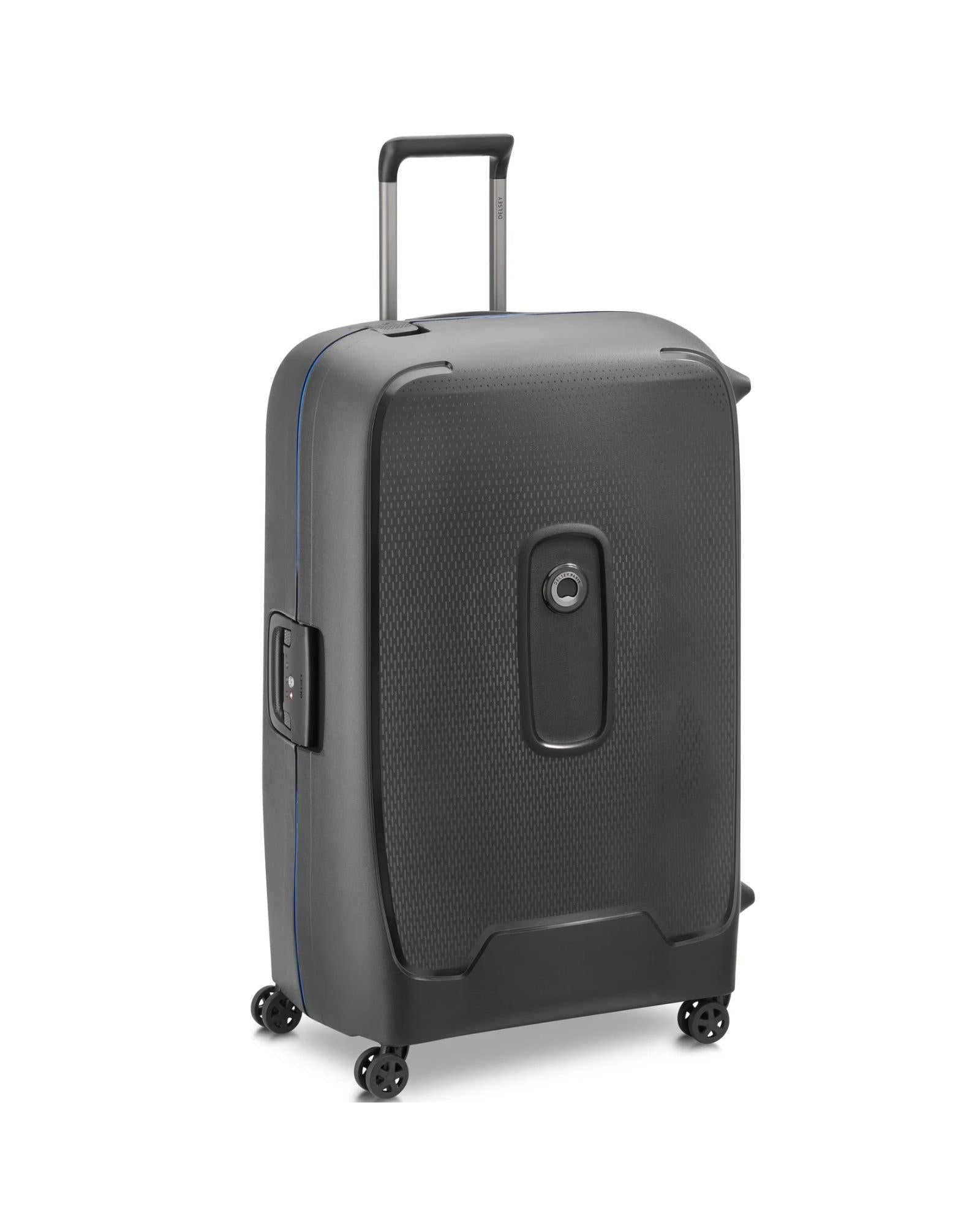 Delsey Moncey MR Hardside Large Zipless Spinner Suitcase - 82cm - Black Front Left Image 1