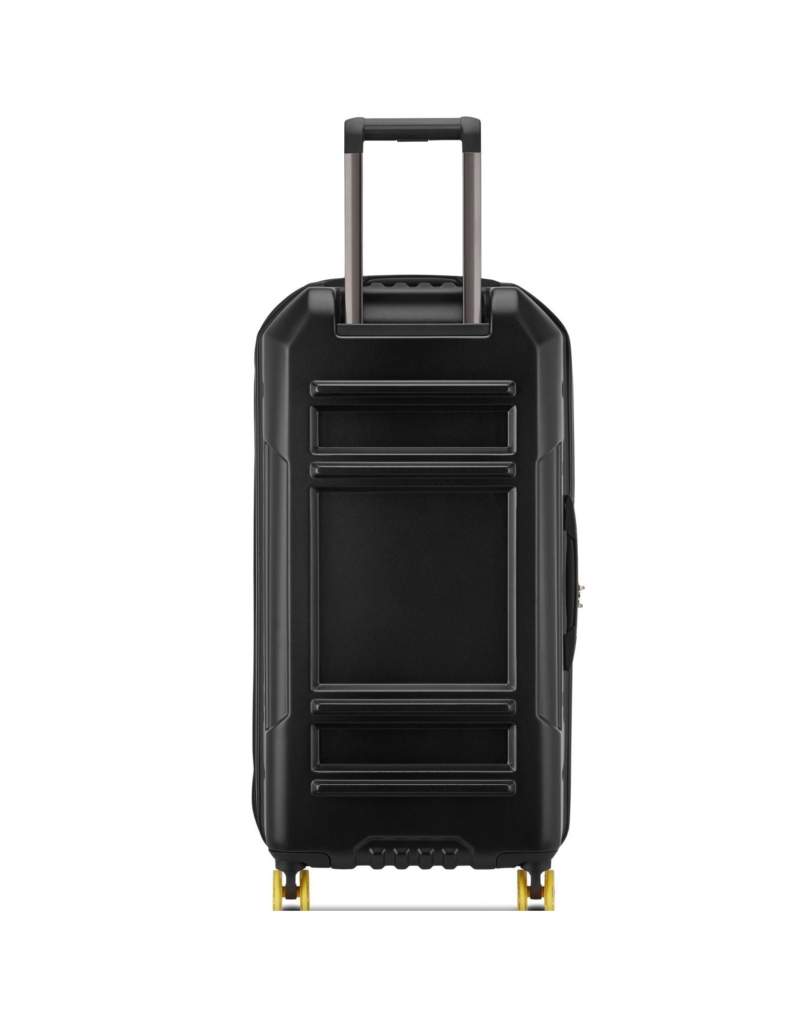 Delsey Rempart 2.0 Expandable Hardside Large Spinner Suitcase - 80cm - Black Back Image 4