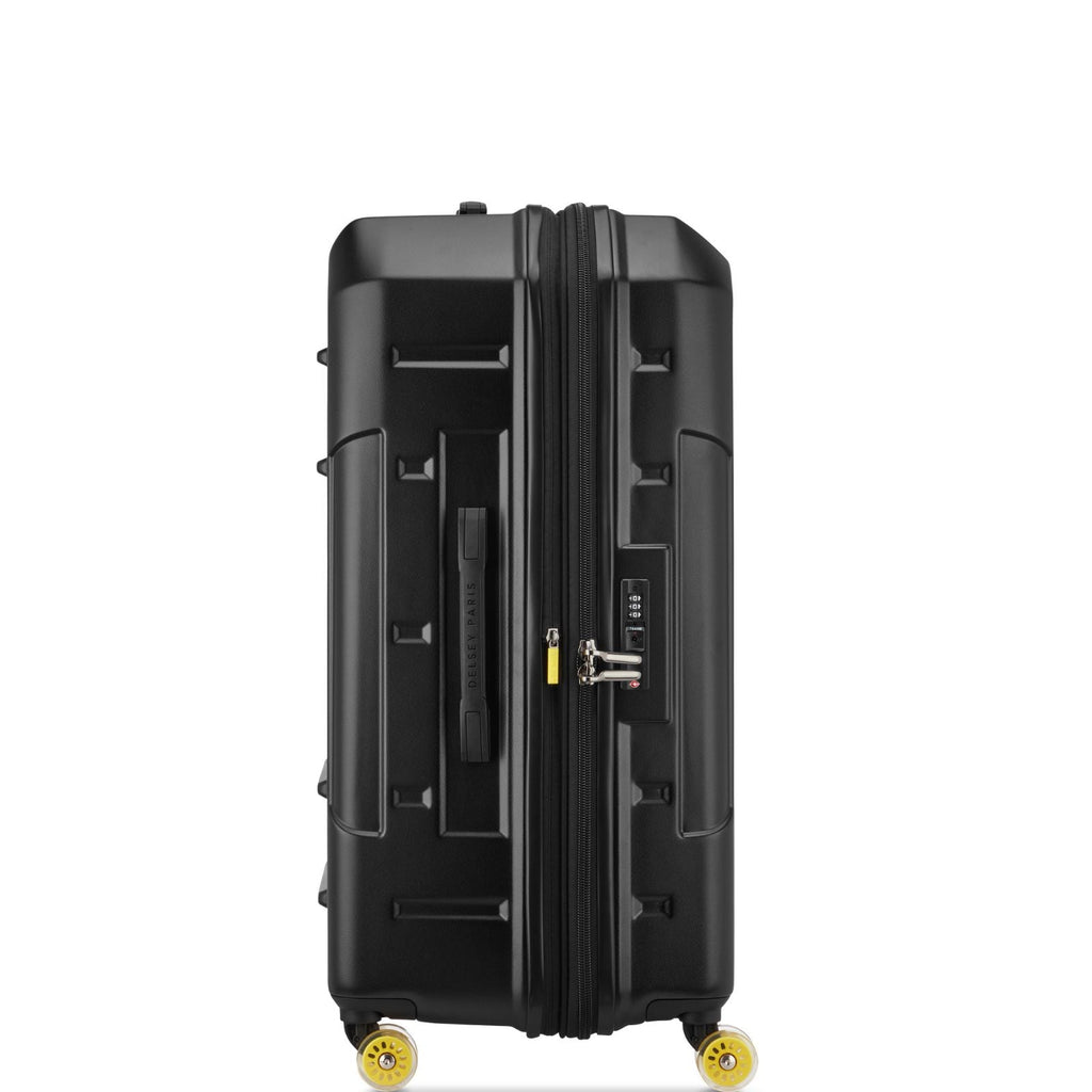 Delsey Rempart 2.0 Expandable Hardside Large Spinner Suitcase - 80cm - Black