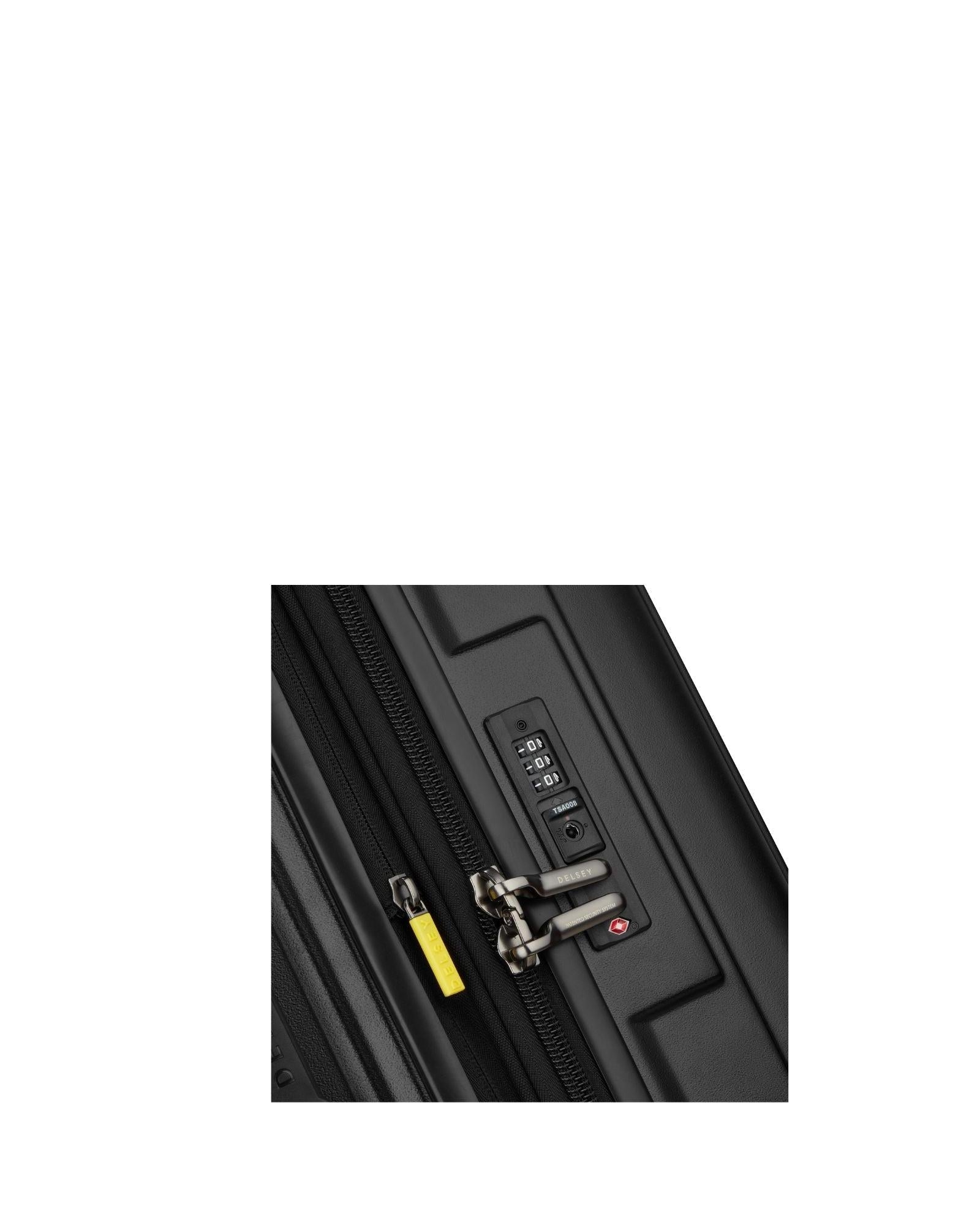 Delsey Rempart 2.0 Expandable Hardside Large Spinner Suitcase - 80cm - Black Image 8