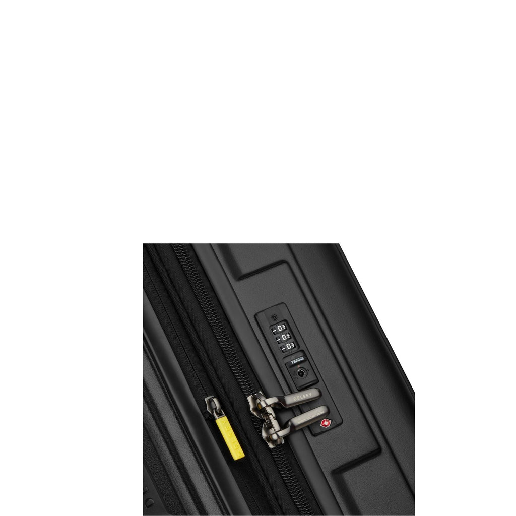 Delsey Rempart 2.0 Expandable Hardside Large Spinner Suitcase - 80cm - Black