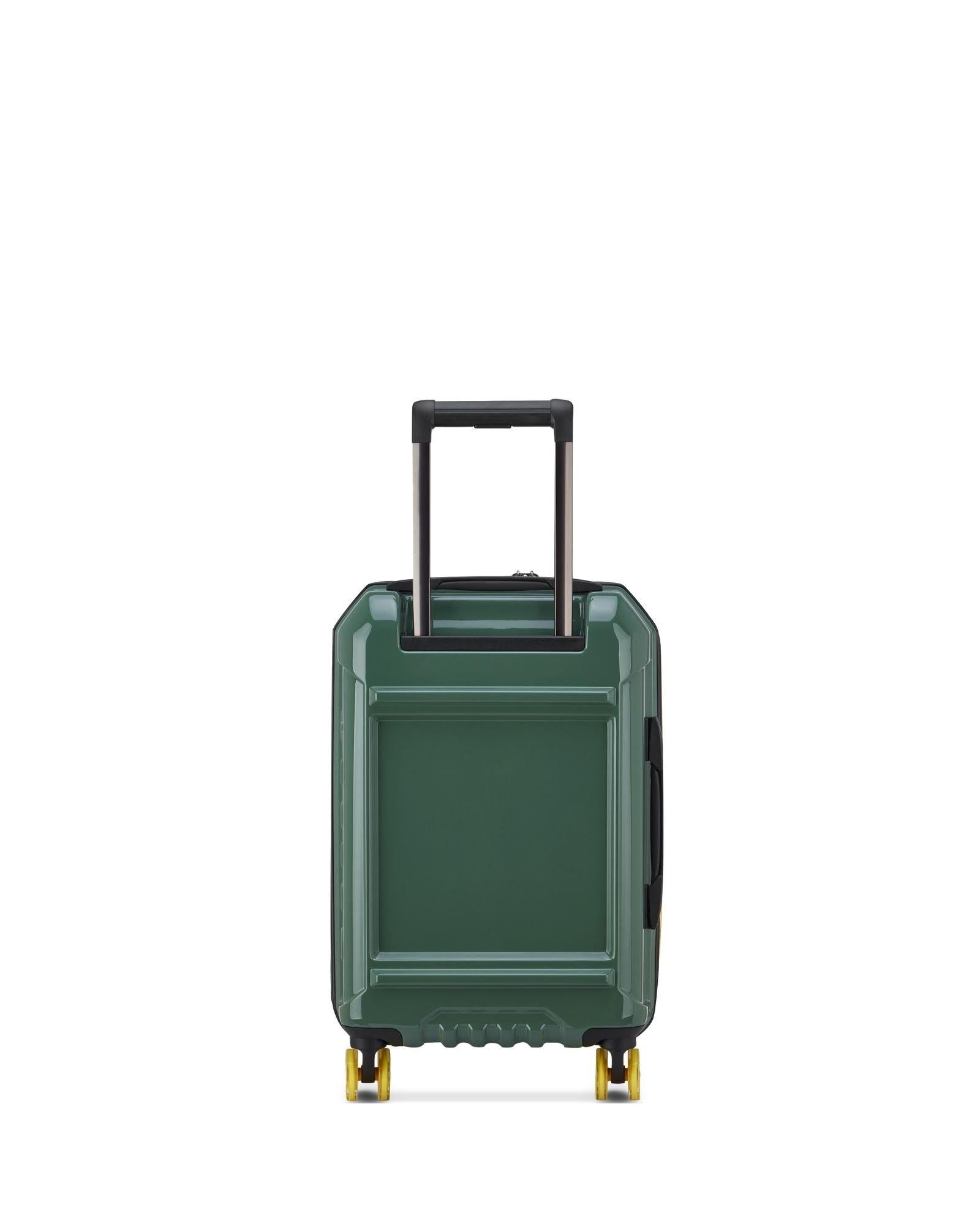 Delsey Rempart 2.0 Expandable Hardside Carry-On Spinner Suitcase - 55cm - Green Back Image 4