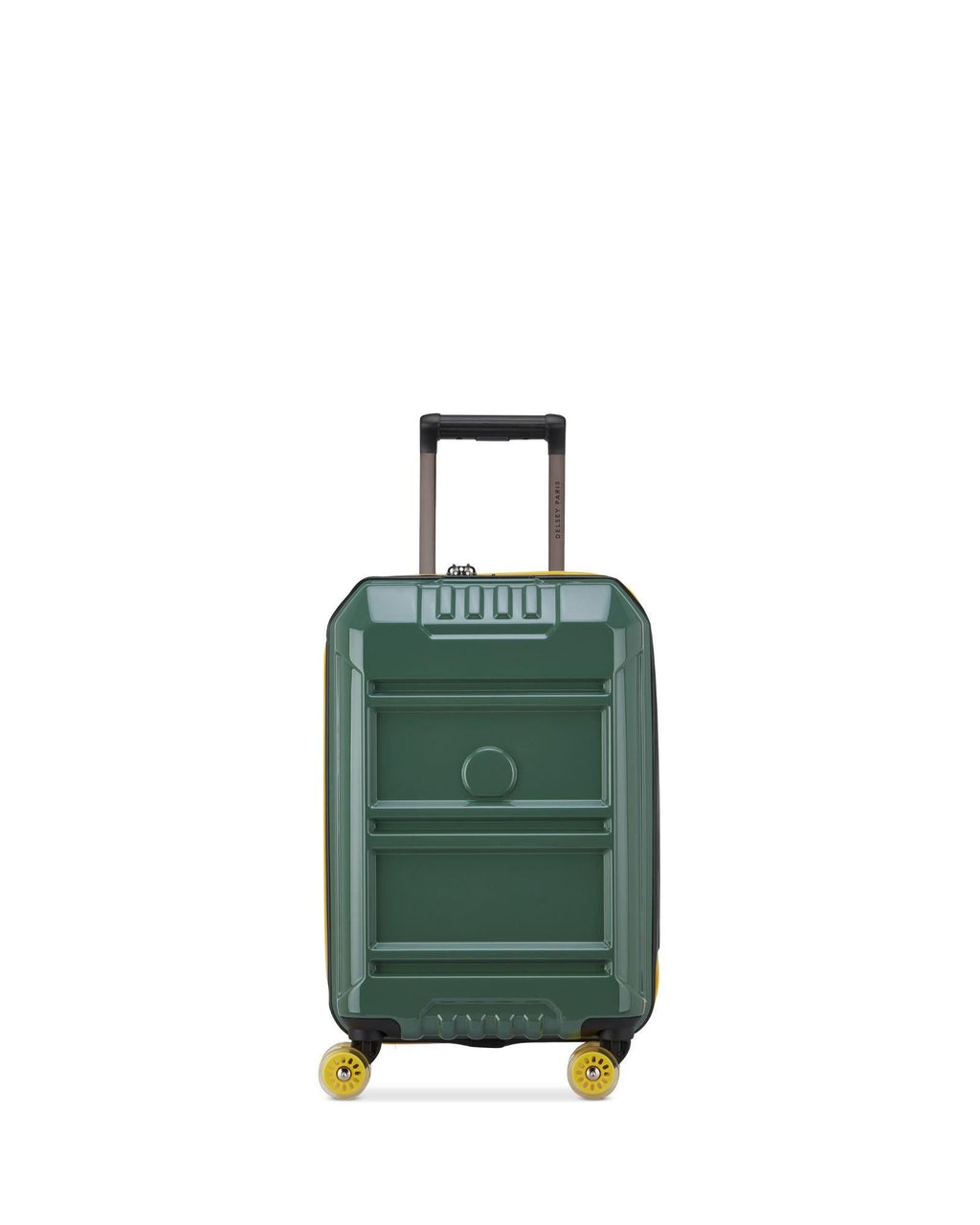 Delsey Rempart 2.0 Expandable Hardside Carry-On Spinner Suitcase - 55cm - Green Front Image 3