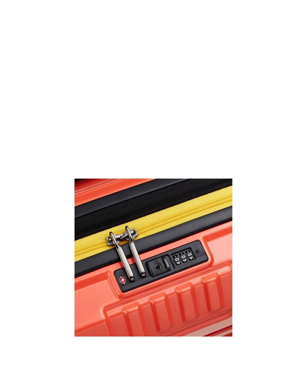 Delsey Rempart 2.0 Expandable Hardside Carry-On Spinner Suitcase - 55cm - Orange Image 8