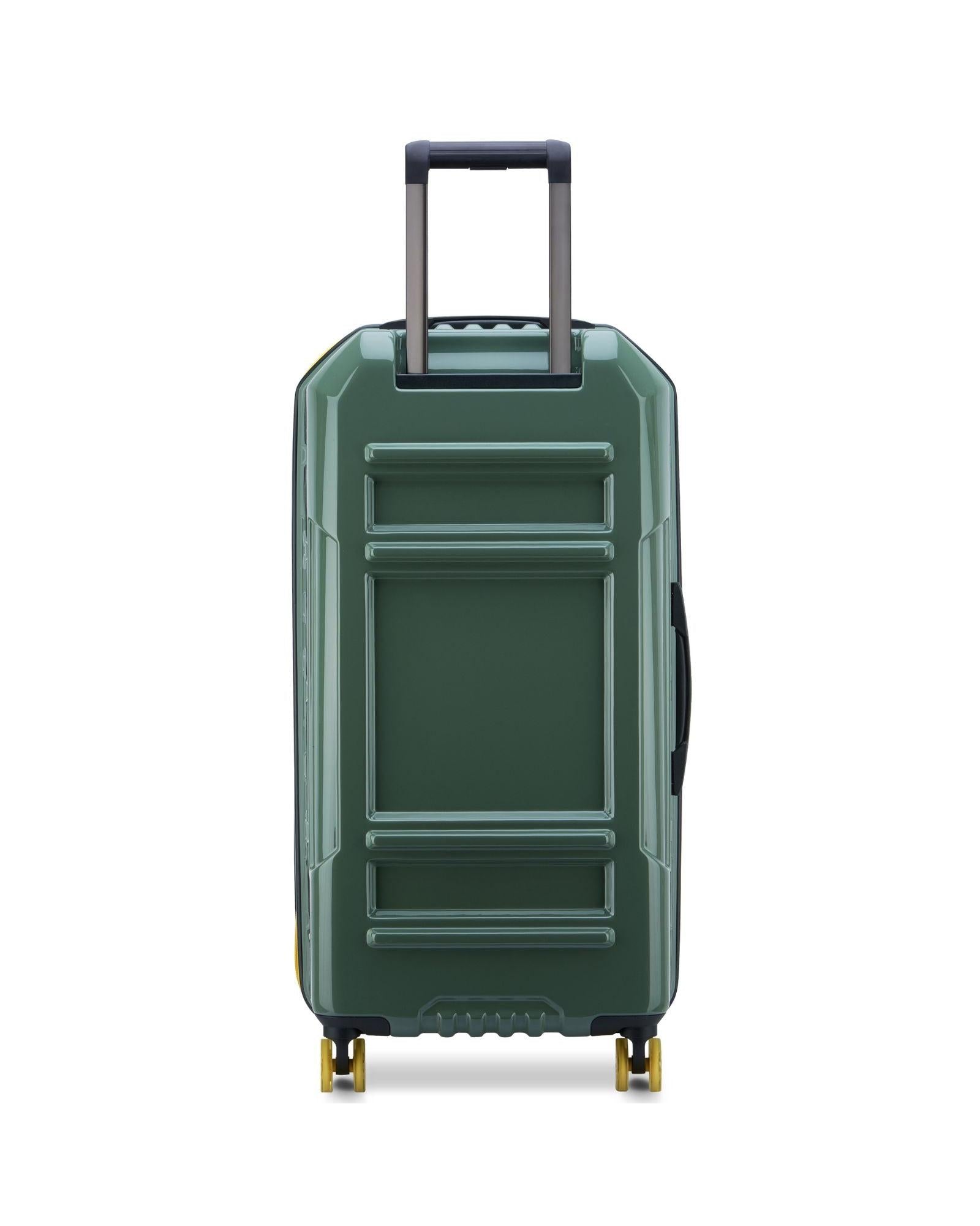 Delsey Rempart 2.0 Expandable Hardside Large Spinner Suitcase - 80cm - Green Back Image 3