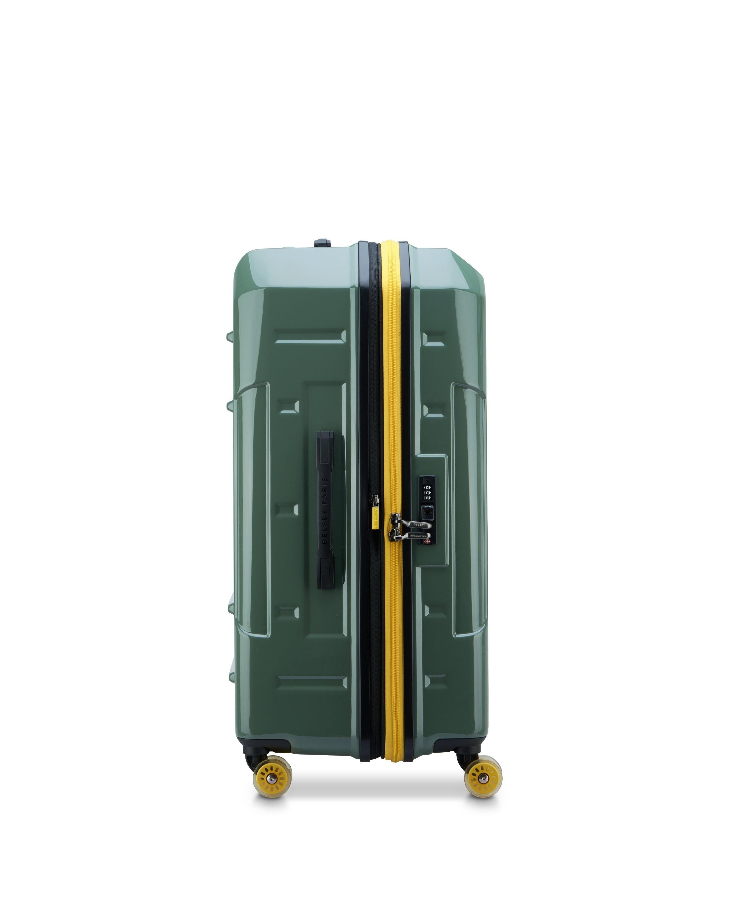 Delsey Rempart 2.0 Expandable Hardside Large Spinner Suitcase - 80cm - Green Image 4