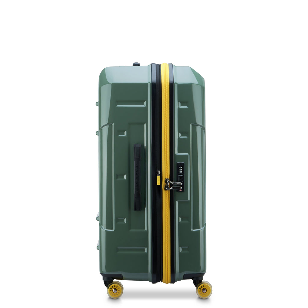 Delsey Rempart 2.0 Expandable Hardside Large Spinner Suitcase - 80cm - Green