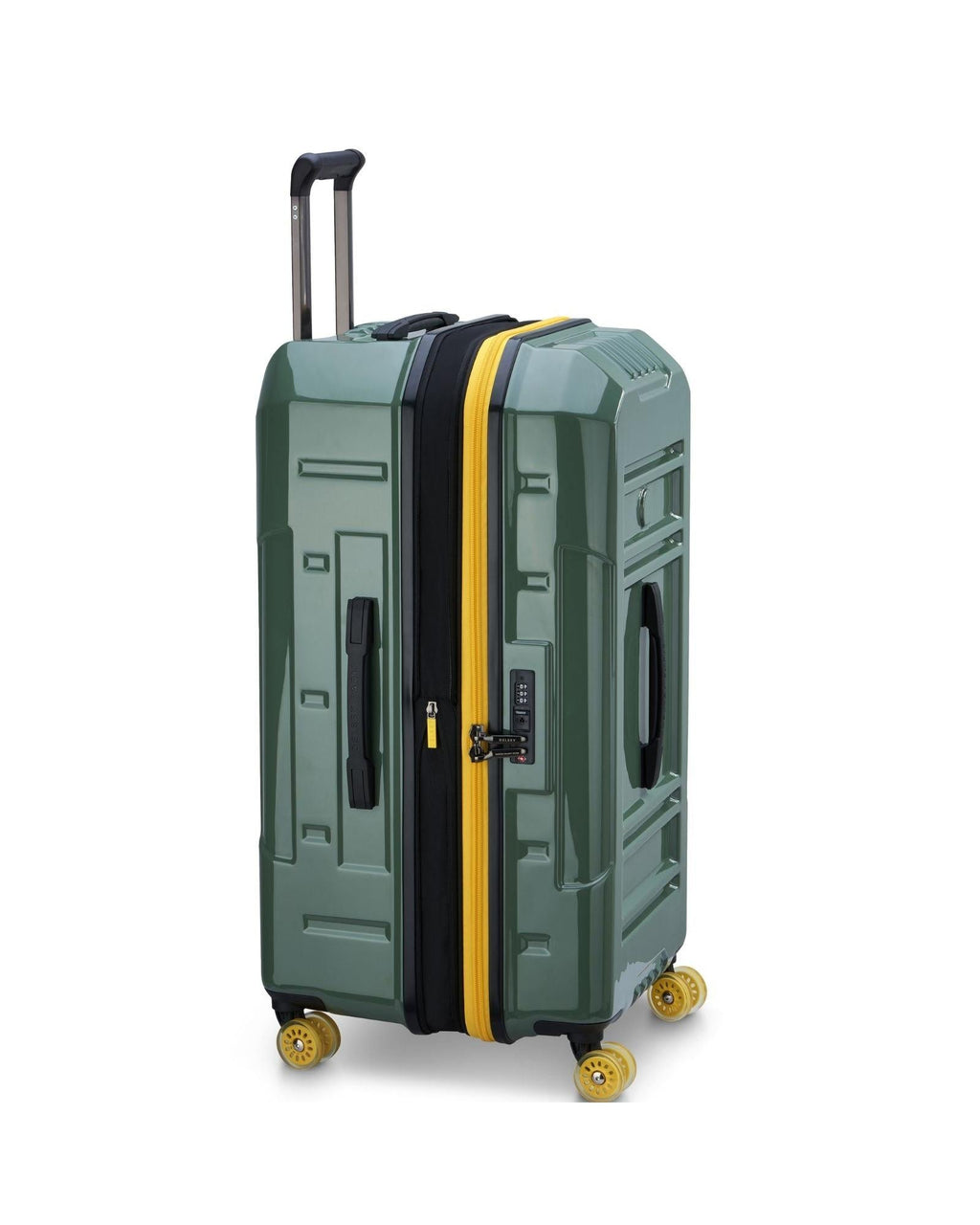 Delsey Rempart 2.0 Expandable Hardside Large Spinner Suitcase - 80cm - Green Left Image 5