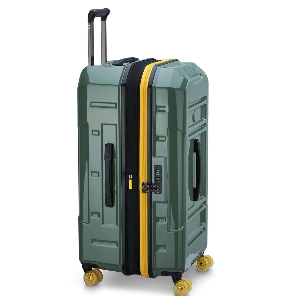 Delsey Rempart 2.0 Expandable Hardside Large Spinner Suitcase - 80cm - Green