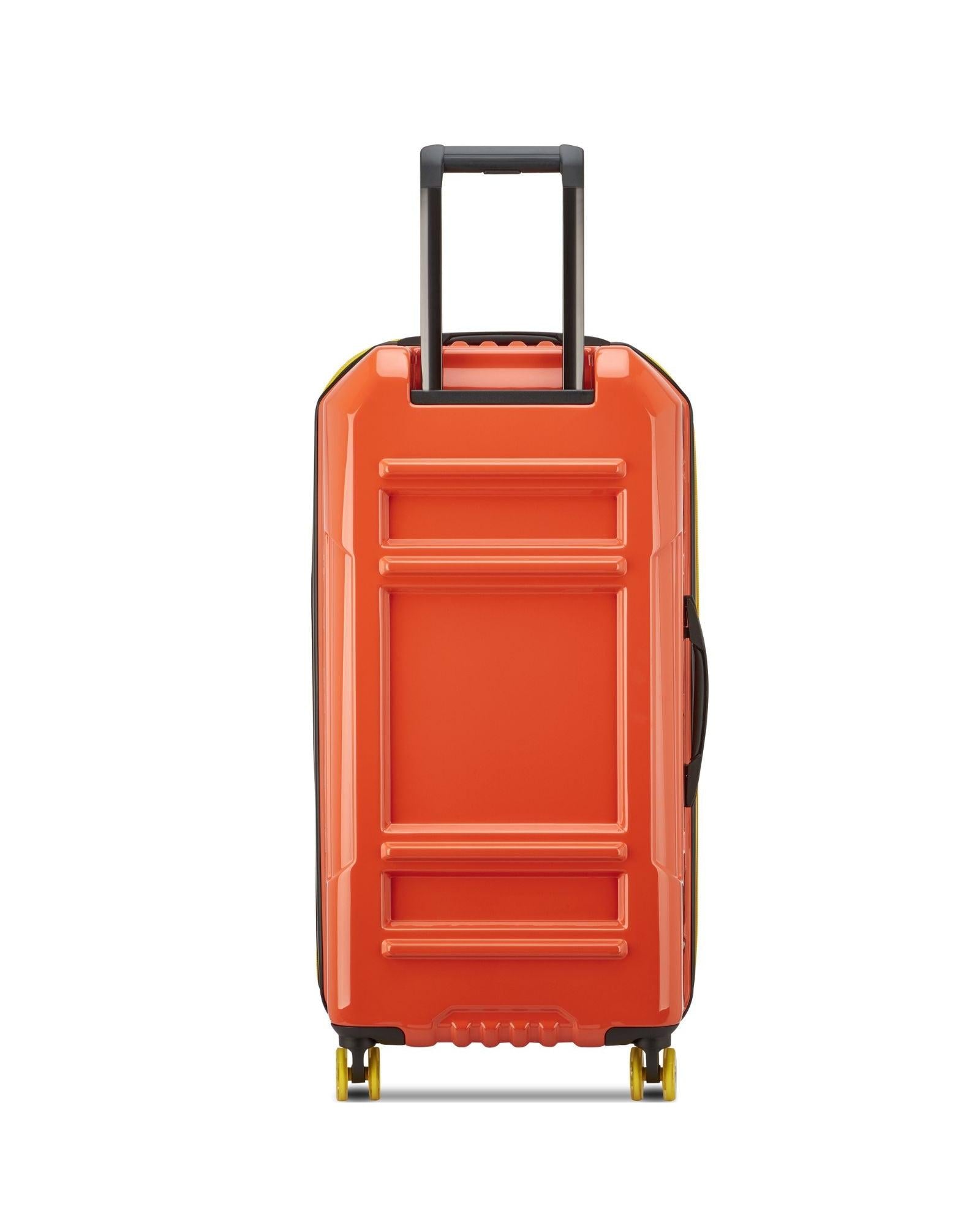Delsey Rempart 2.0 Expandable Hardside Large Spinner Suitcase - 80cm - Orange Back Image 4