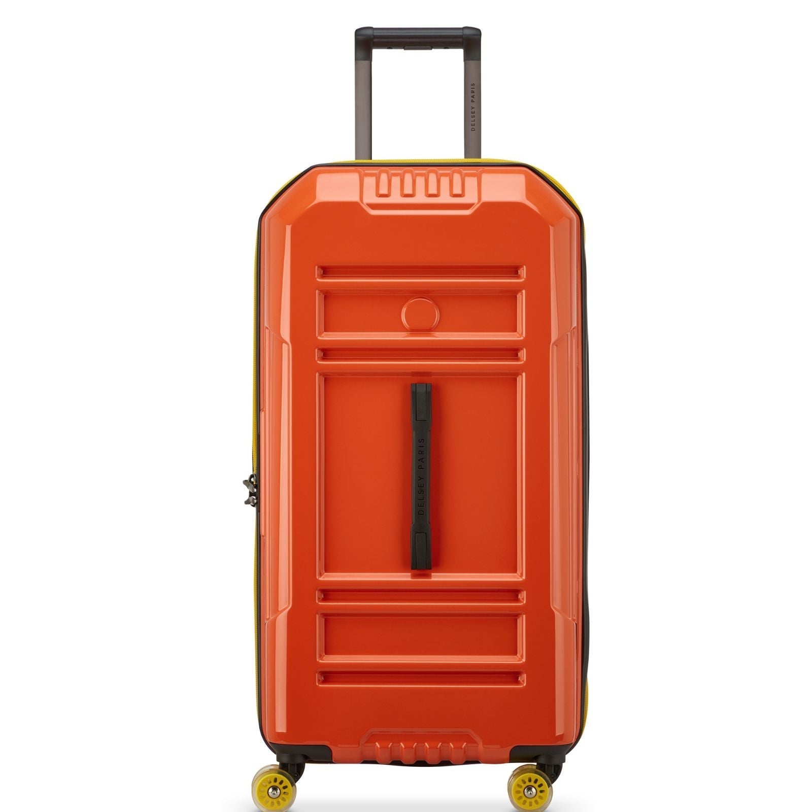 Delsey Rempart 2.0 Expandable Hardside Large Spinner Suitcase - 80cm - Orange
