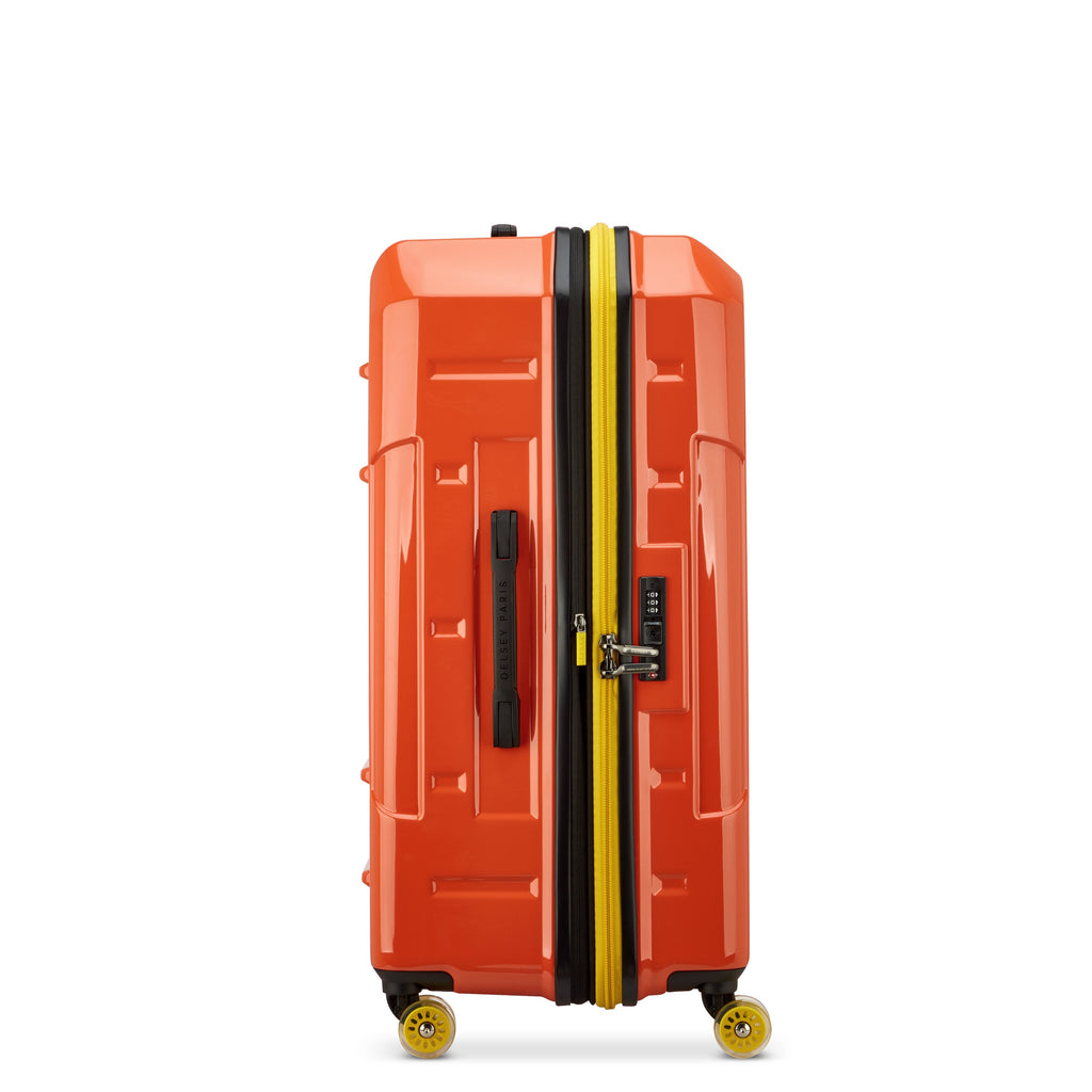 Delsey Rempart 2.0 Expandable Hardside Large Spinner Suitcase - 80cm - Orange