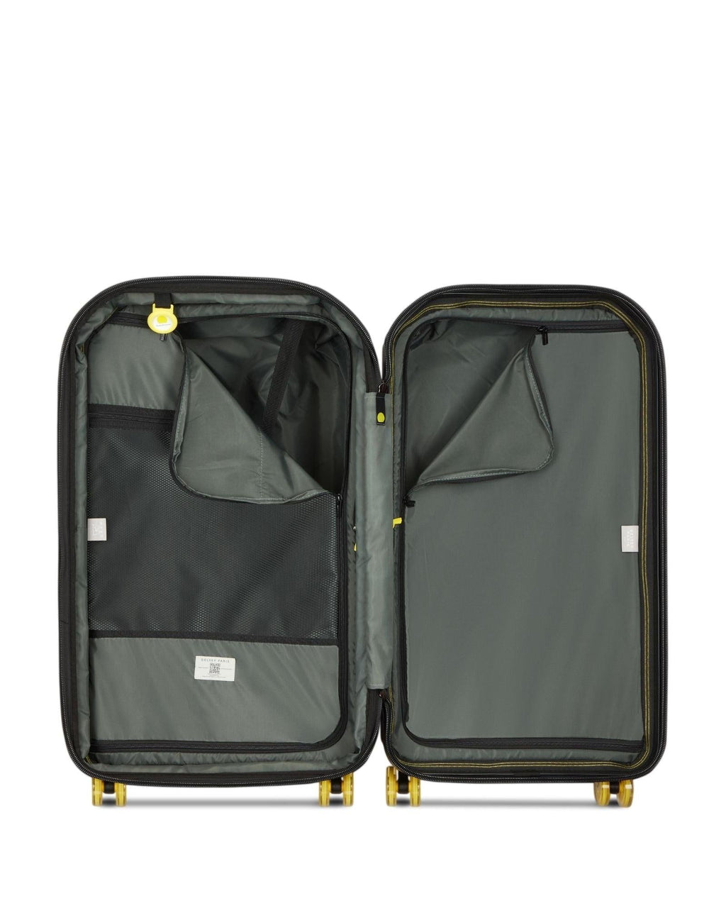 Delsey Rempart 2.0 Expandable Hardside Medium Spinner Suitcase - 73cm - Black Interior Image 6