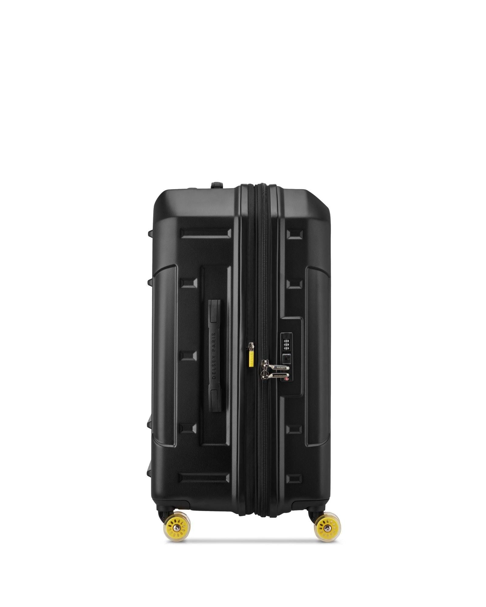 Delsey Rempart 2.0 Expandable Hardside Medium Spinner Suitcase - 73cm - Black Image 4