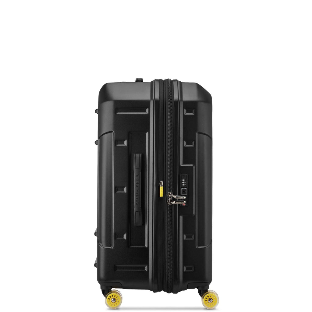 Delsey Rempart 2.0 Expandable Hardside Medium Spinner Suitcase - 73cm - Black