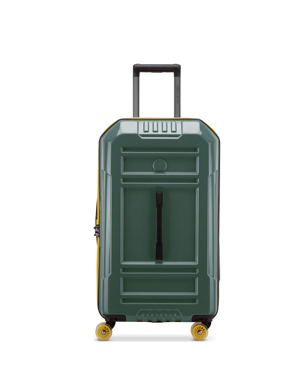 Delsey Rempart 2.0 Expandable Hardside Medium Spinner Suitcase - 73cm - Green Front Image 3