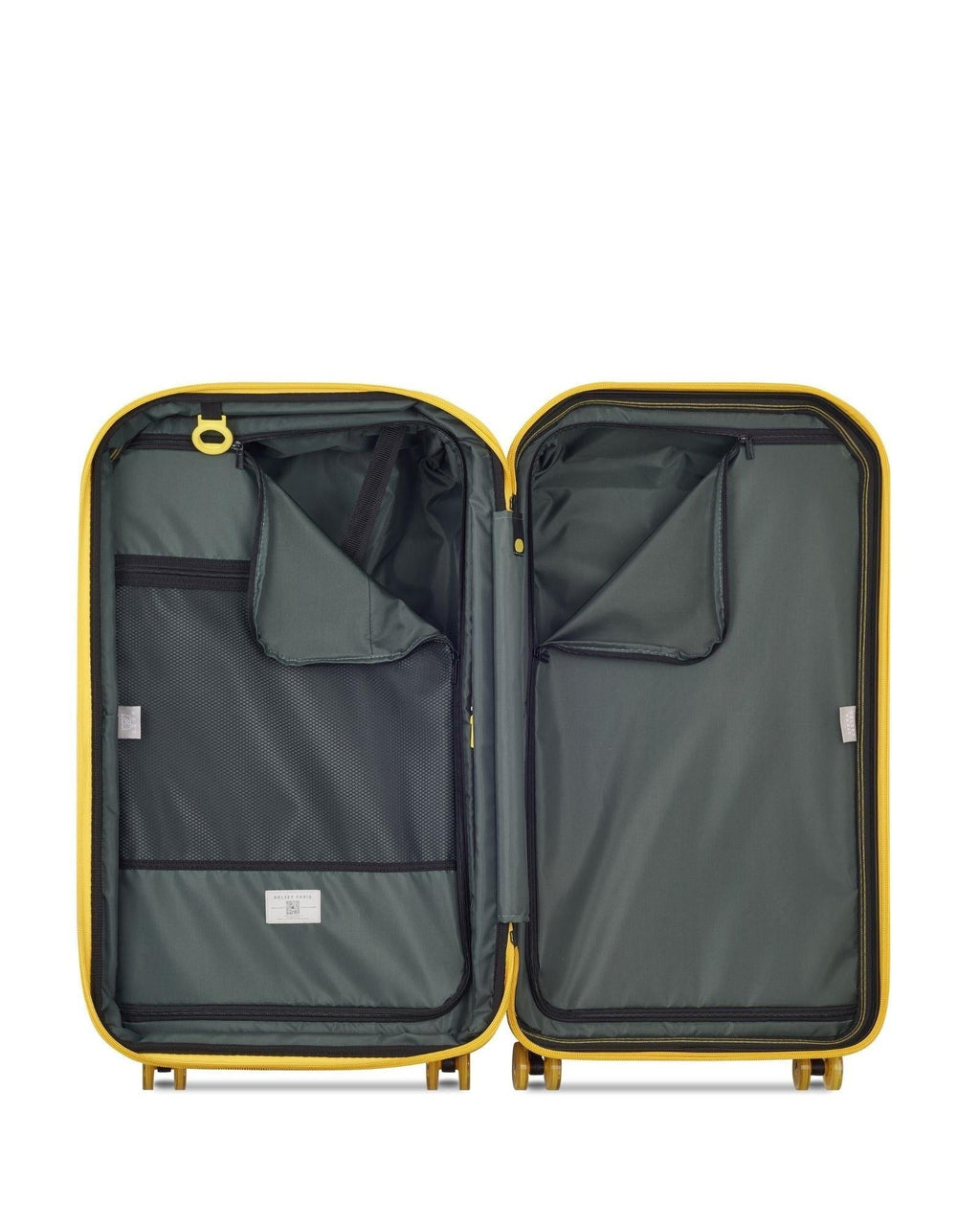 Delsey Rempart 2.0 Expandable Hardside Medium Spinner Suitcase - 73cm - Green Interior Image 6