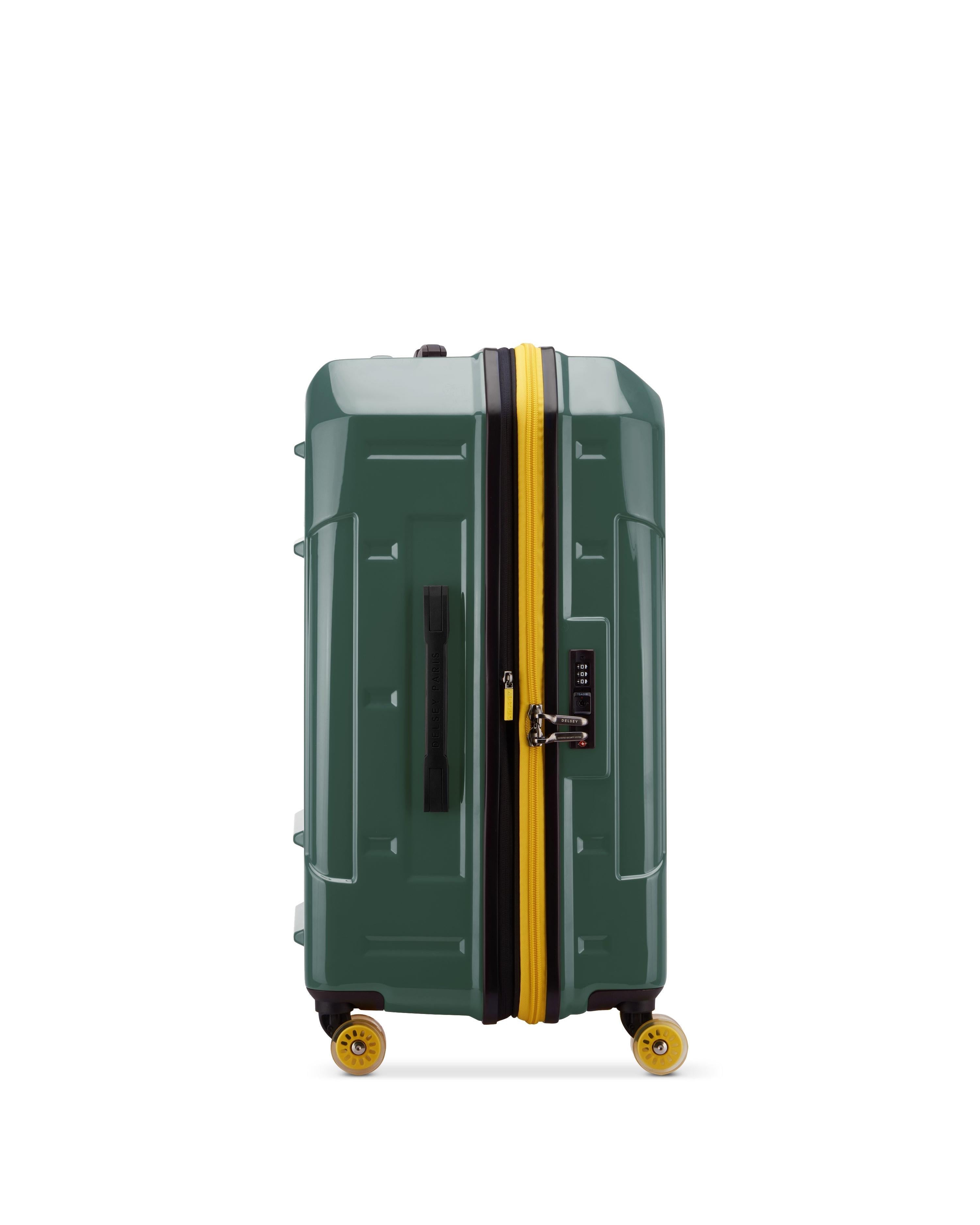 Delsey Rempart 2.0 Expandable Hardside Medium Spinner Suitcase - 73cm - Green Image 4