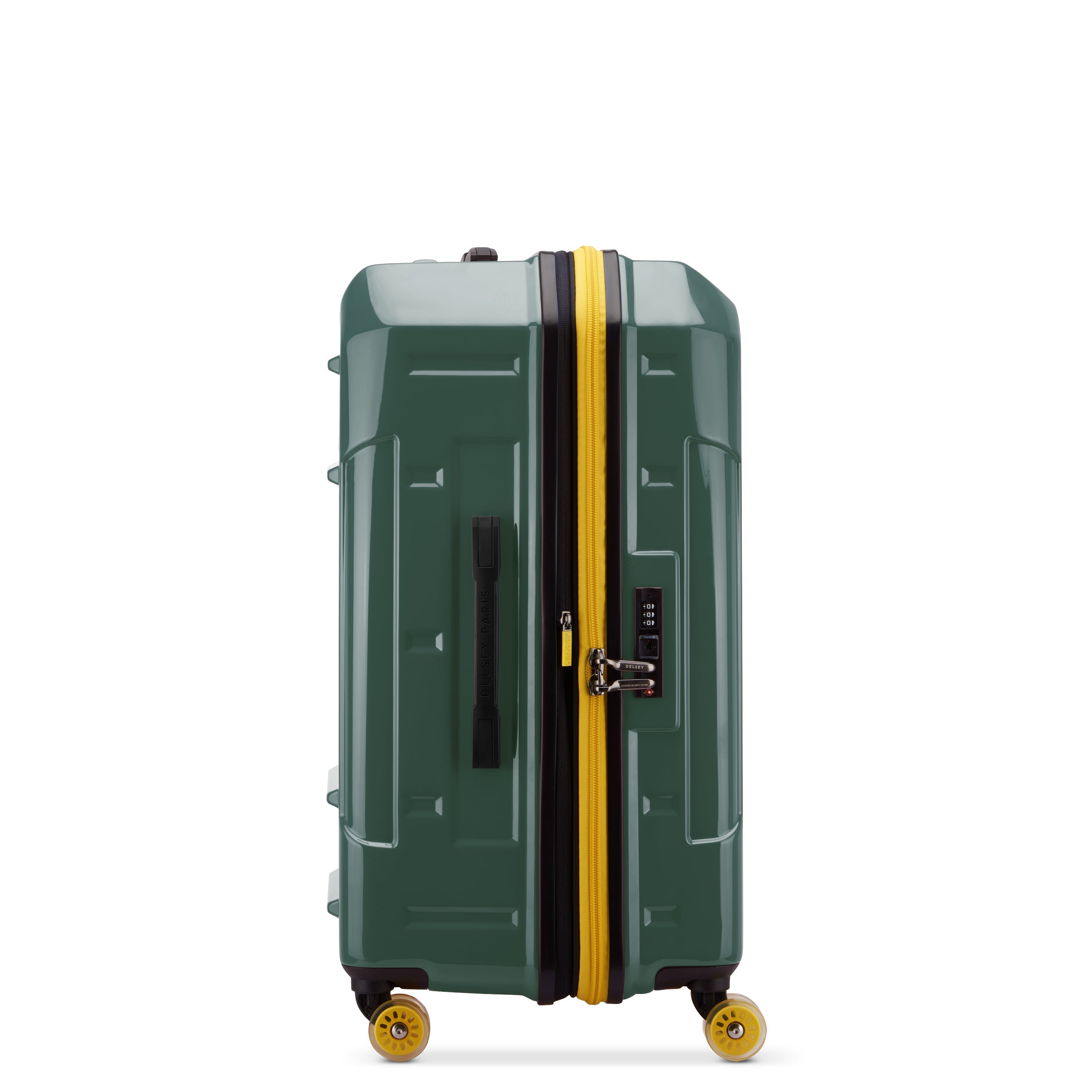 Delsey Rempart 2.0 Expandable Hardside Medium Spinner Suitcase - 73cm - Green