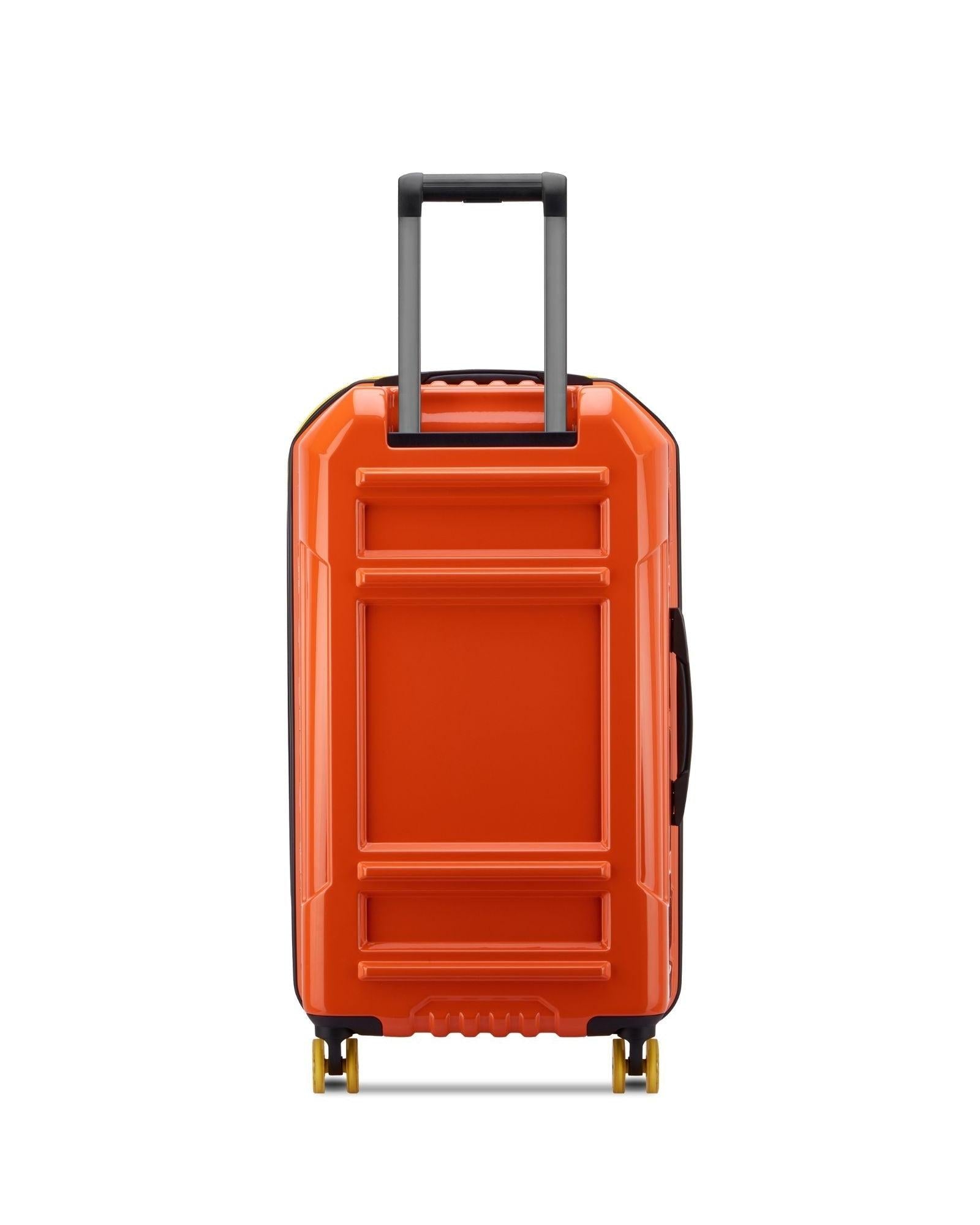 Delsey Rempart 2.0 Expandable Hardside Medium Spinner Suitcase - 73cm - Orange Back Image 4