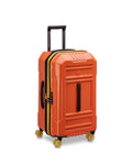 Delsey Rempart 2.0 Expandable Hardside Medium Spinner Suitcase - 73cm - Orange Front Left Image 1