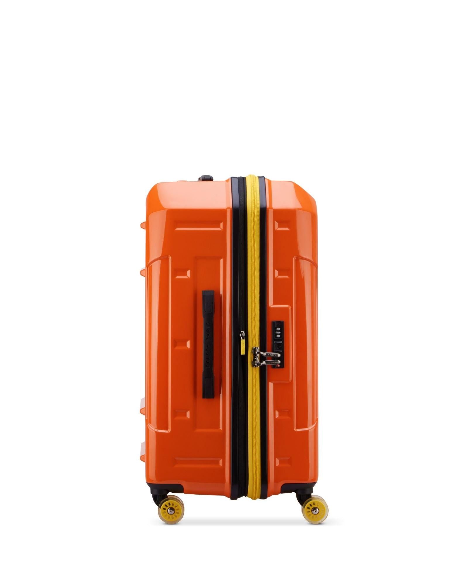 Delsey Rempart 2.0 Expandable Hardside Medium Spinner Suitcase - 73cm - Orange Image 6