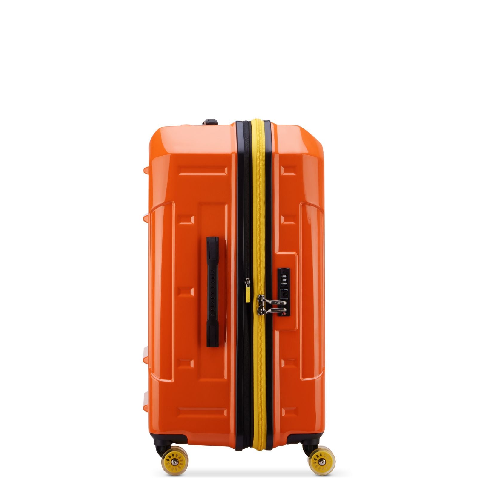 Delsey Rempart 2.0 Expandable Hardside Medium Spinner Suitcase - 73cm - Orange