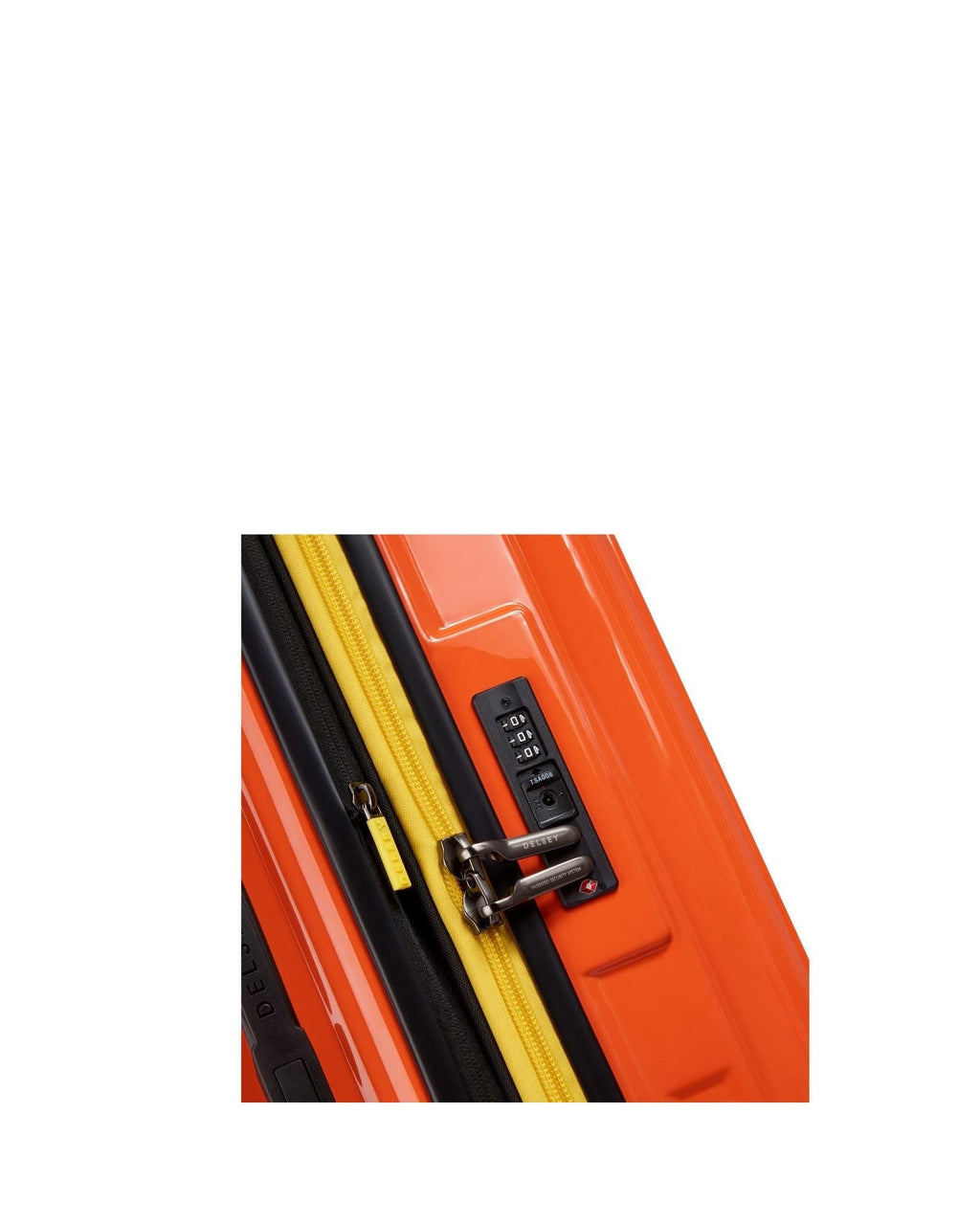 Delsey Rempart 2.0 Expandable Hardside Medium Spinner Suitcase - 73cm - Orange Image 8
