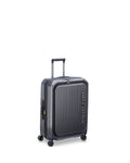 Delsey Securitime Hardside Top Opening Carry-On Spinner Suitcase - 55cm - Anthracite Front Left Image 1