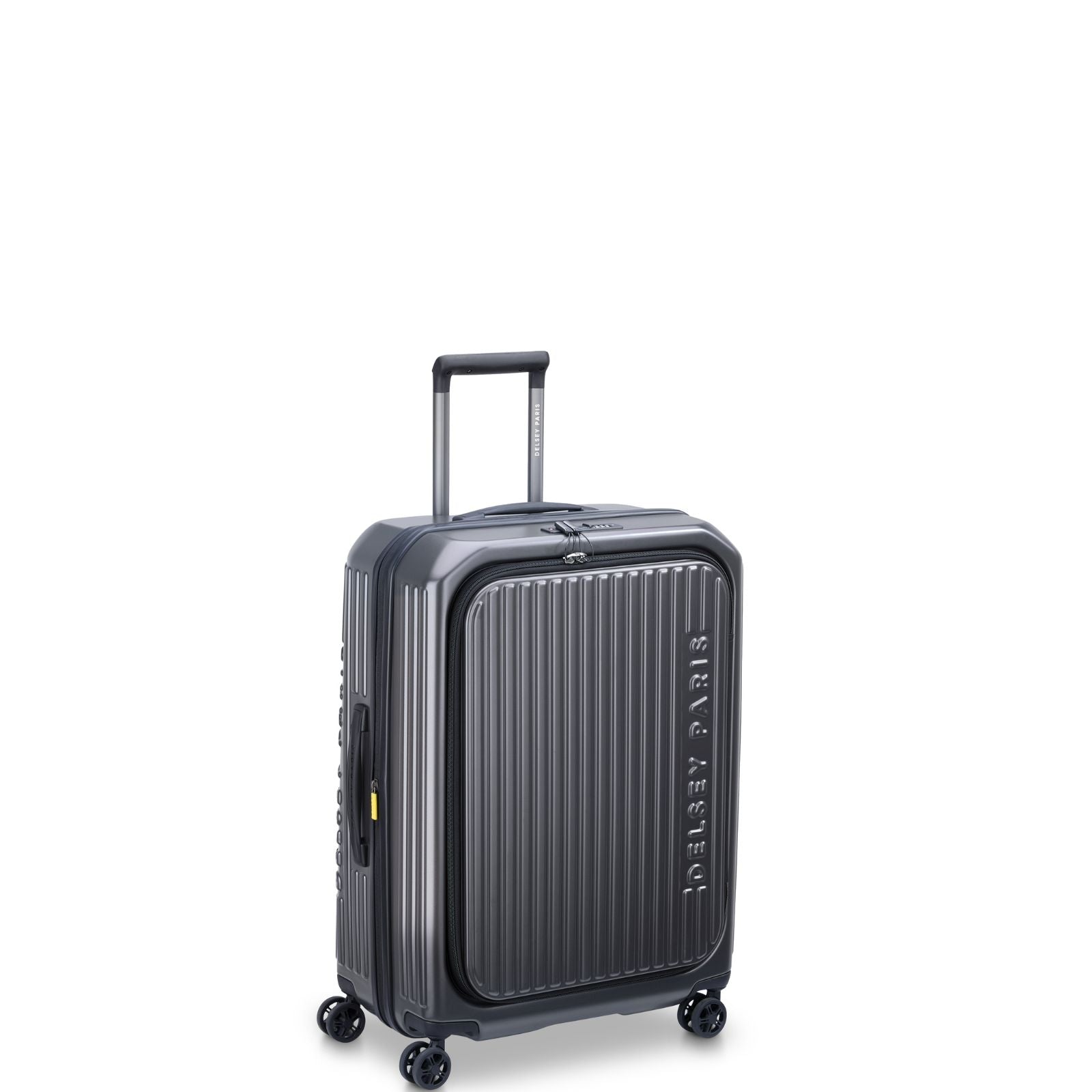 Delsey Securitime Hardside Top Opening Carry-On Spinner Suitcase - 55cm - Anthracite