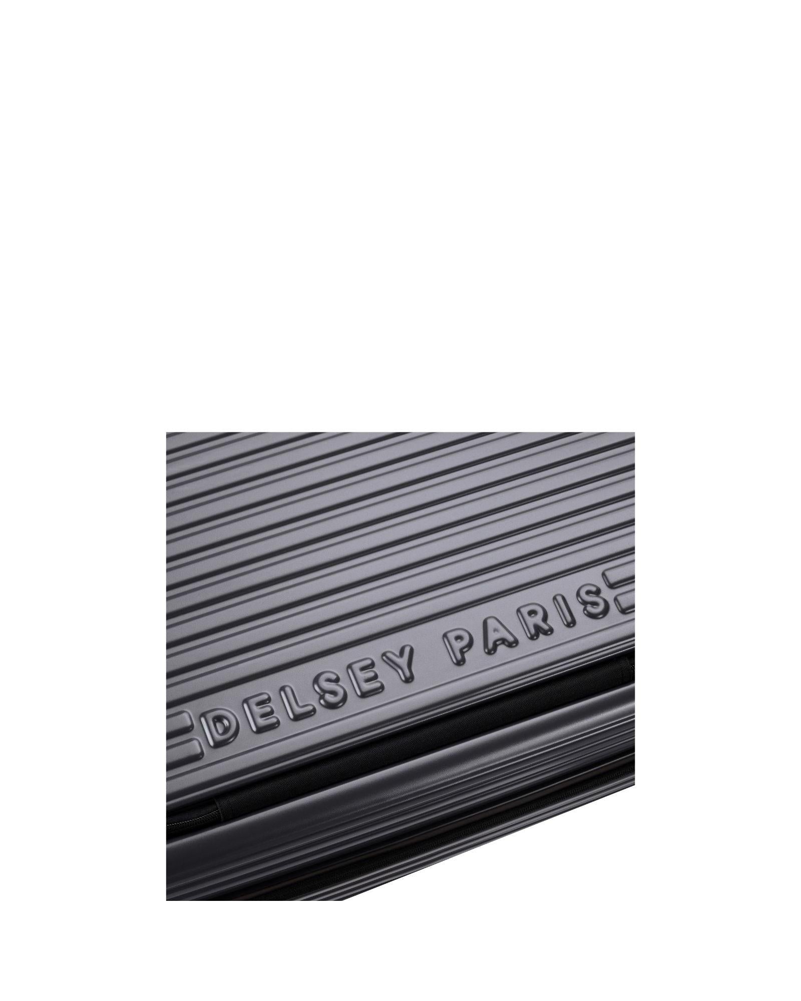 Delsey Securitime Hardside Top Opening Large Spinner Suitcase - 77cm - Anthracite Image 11