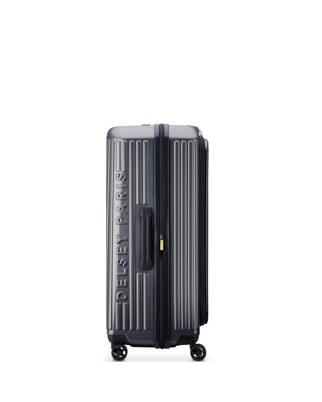 Delsey Securitime Hardside Top Opening Large Spinner Suitcase - 77cm - Anthracite Image 5