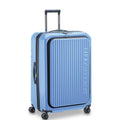 Delsey Securitime Hardside Top Opening Large Spinner Suitcase - 77cm - Lavender Blue