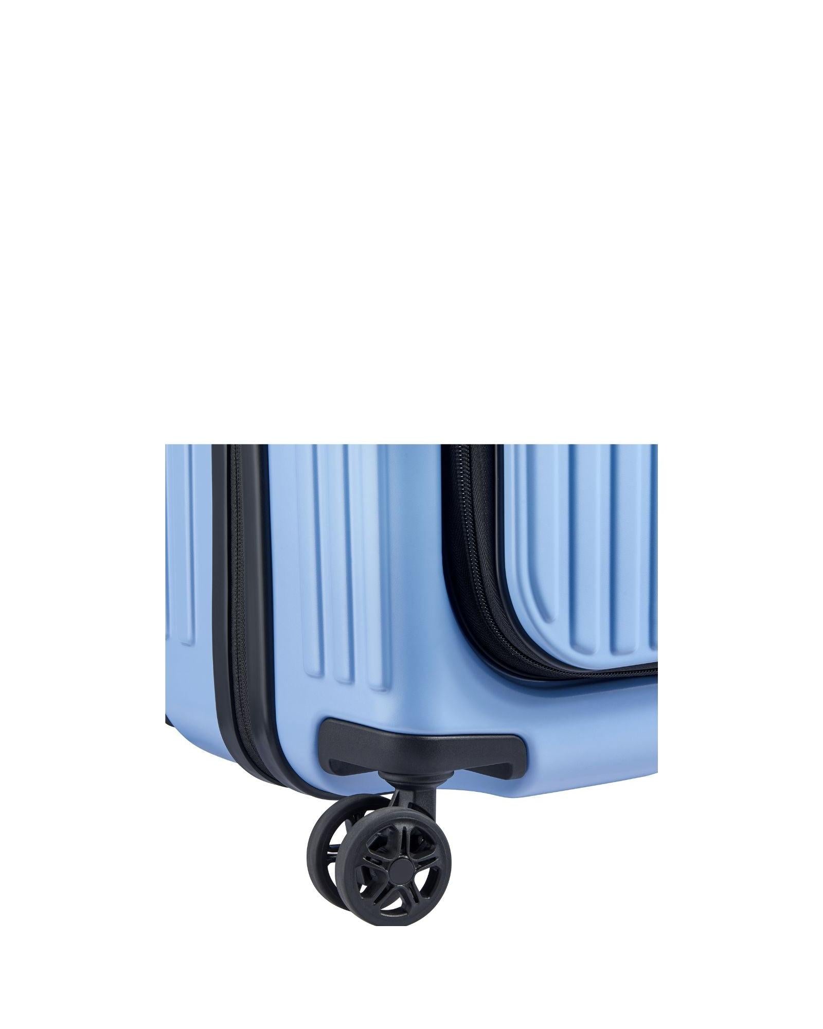 Delsey Securitime Hardside Top Opening Large Spinner Suitcase - 77cm - Lavender Blue Image 14