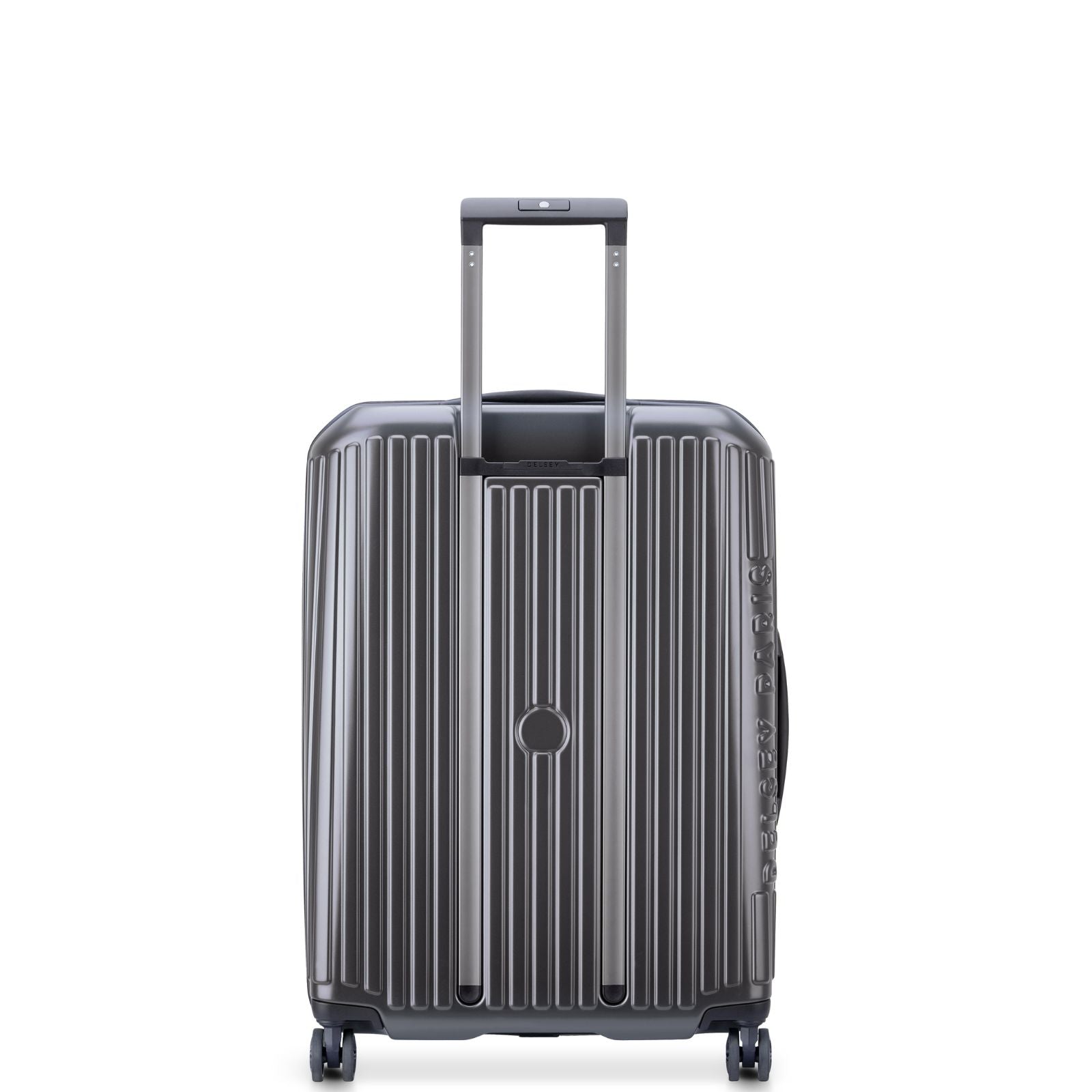 Delsey Securitime Hardside Top Opening Medium Spinner Suitcase - 66cm - Anthracite