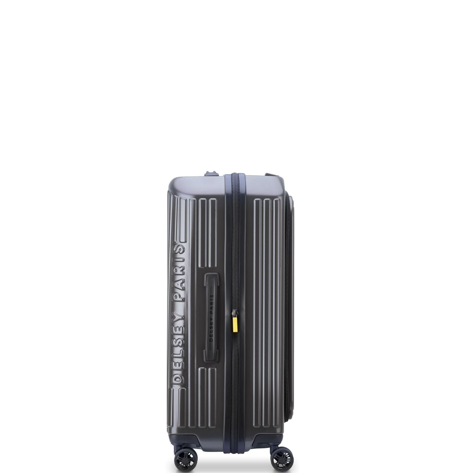 Delsey Securitime Hardside Top Opening Medium Spinner Suitcase - 66cm - Anthracite