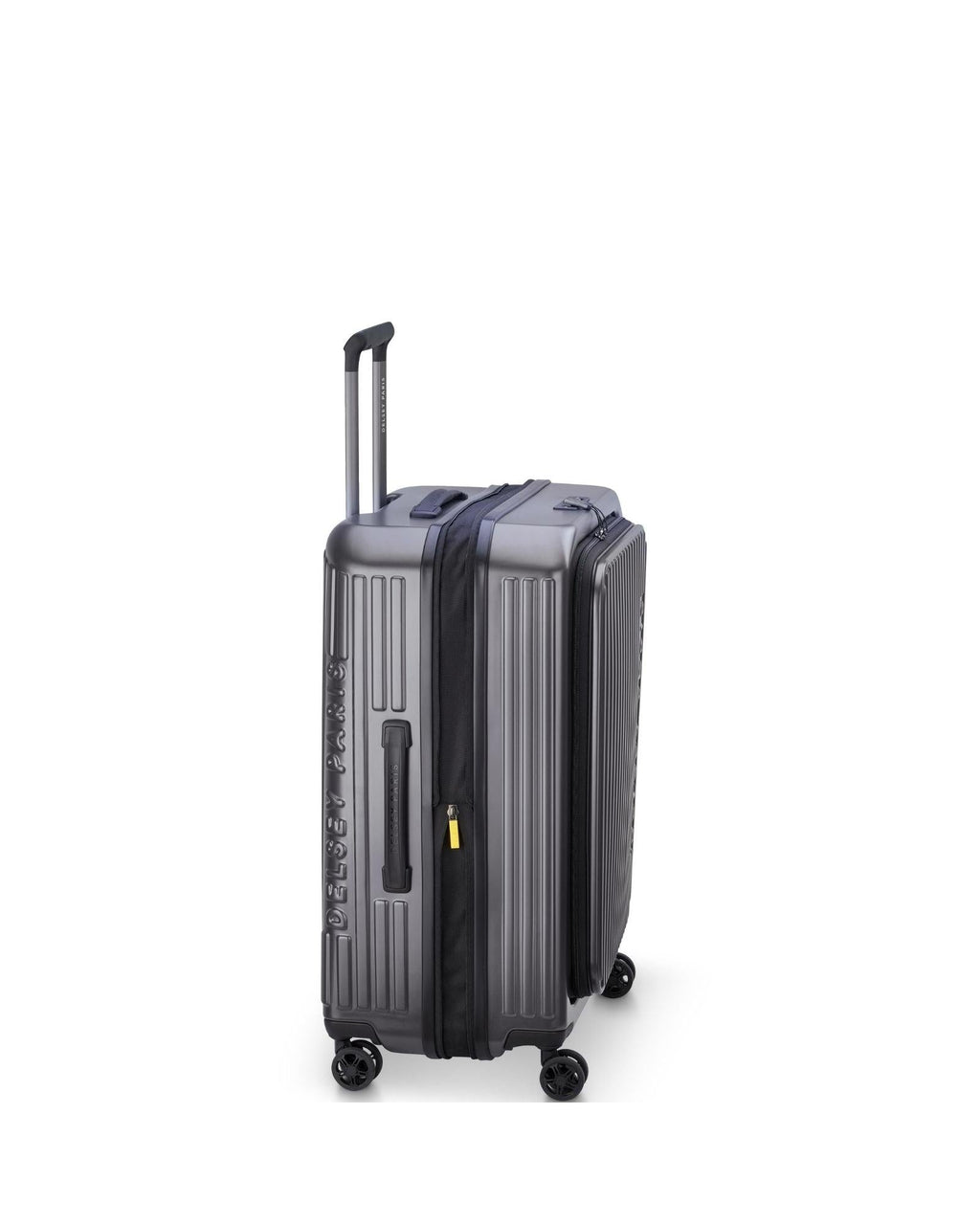 Delsey Securitime Hardside Top Opening Medium Spinner Suitcase - 66cm - Anthracite Image 6