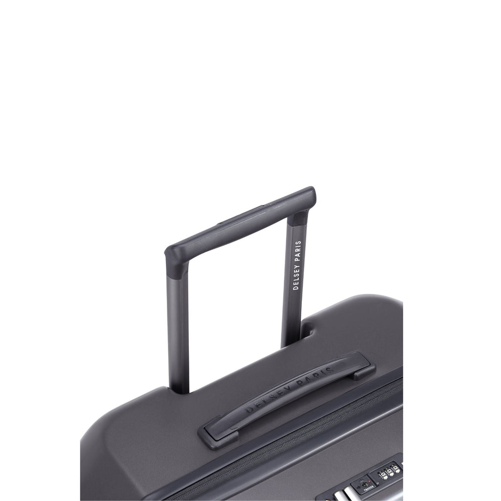 Delsey Securitime Hardside Top Opening Large Spinner Suitcase - 77cm - Anthracite