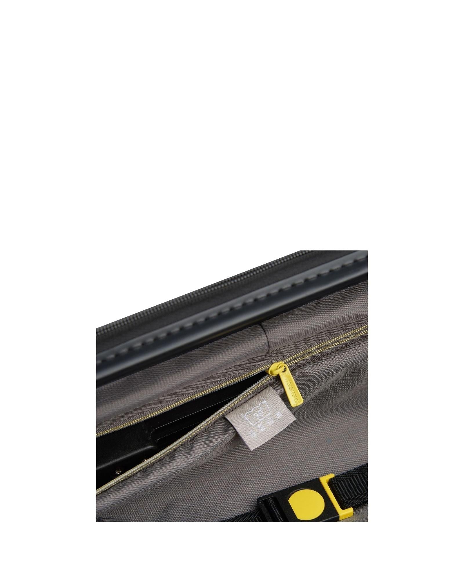 Delsey Securitime Hardside Top Opening Medium Spinner Suitcase - 66cm - Anthracite Interior Image 10