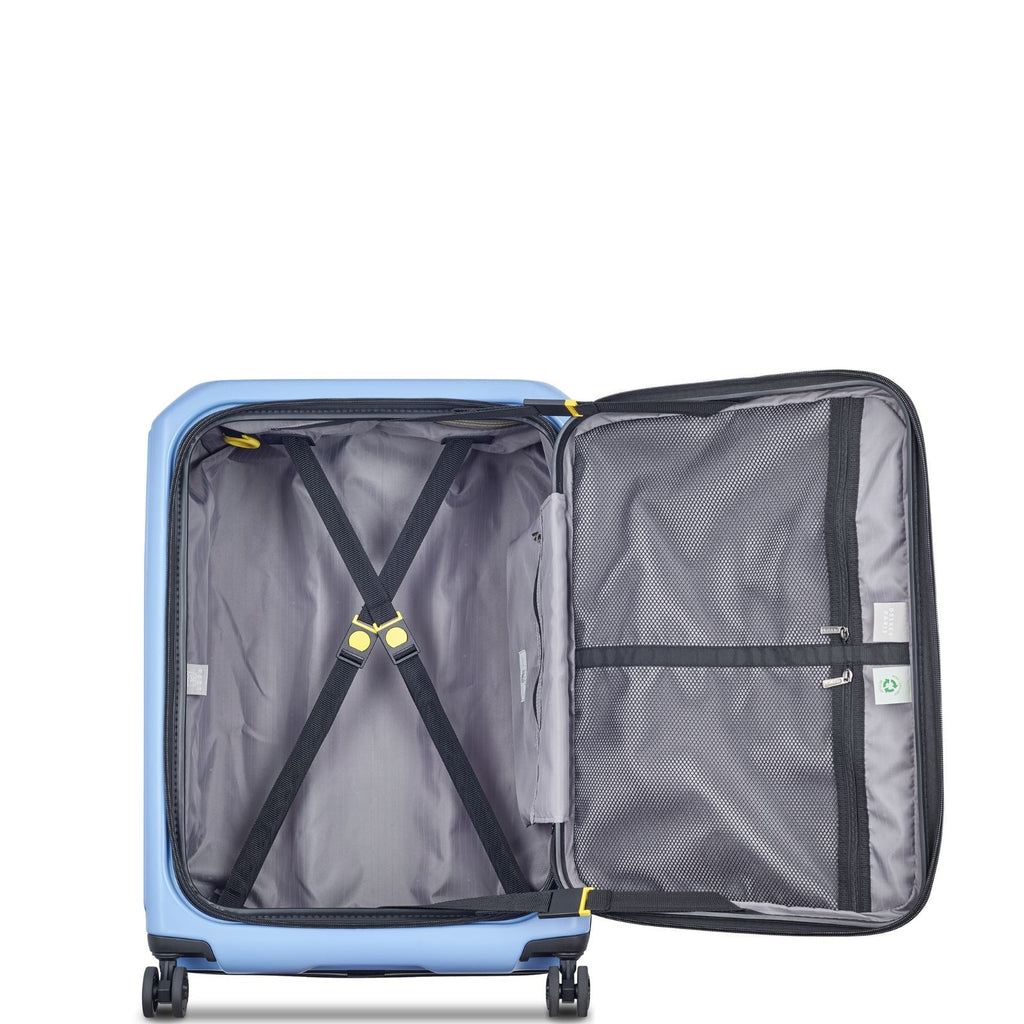 Delsey Securitime Hardside Top Opening Medium Spinner Suitcase - 66cm - Lavender Blue