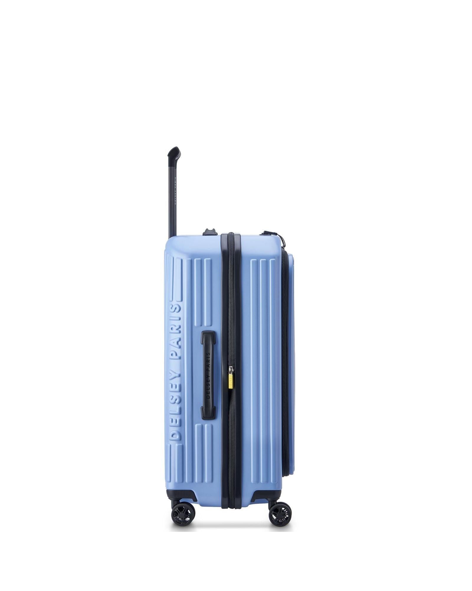 Delsey Securitime Hardside Top Opening Medium Spinner Suitcase - 66cm - Lavender Blue Image 5