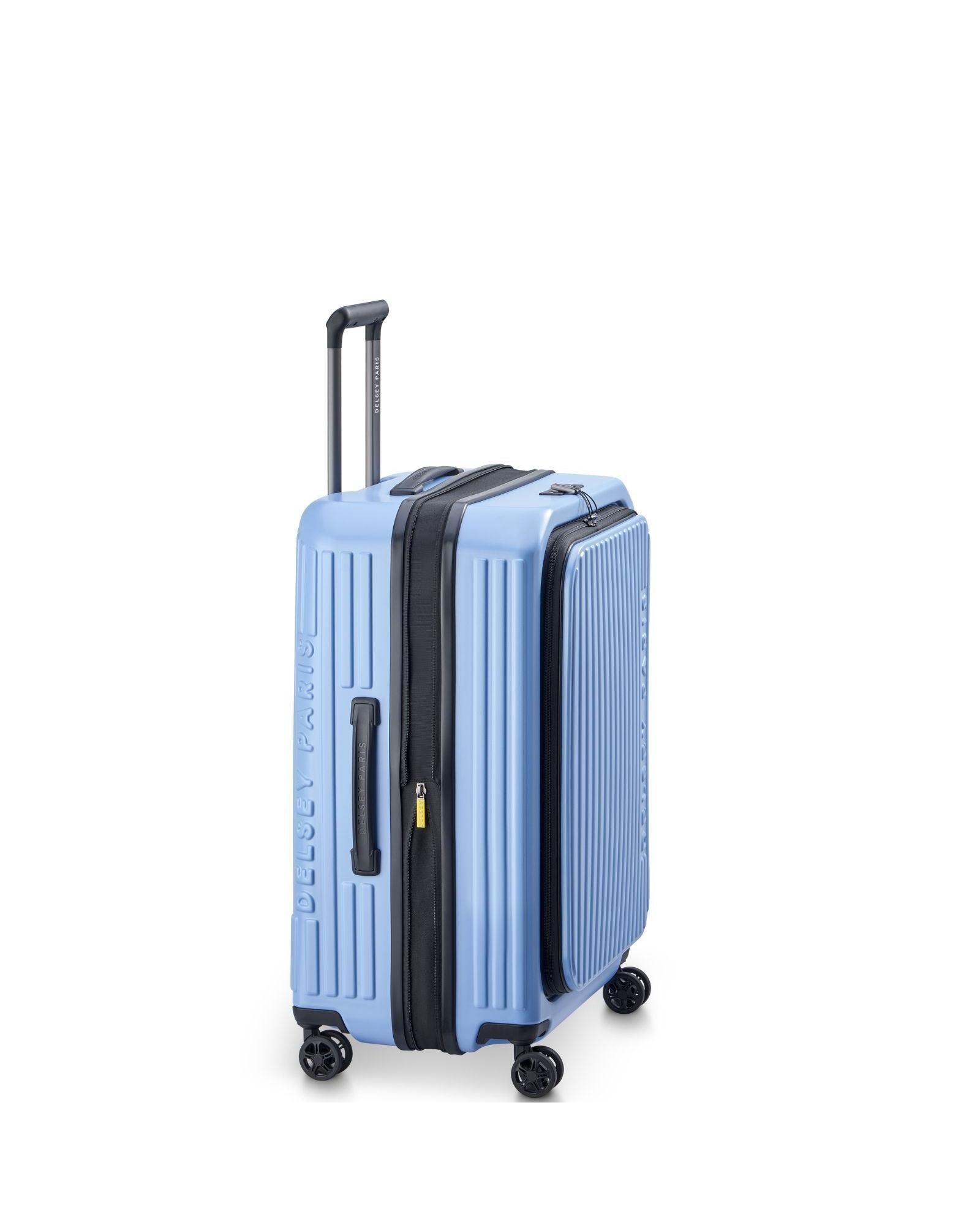 Delsey Securitime Hardside Top Opening Medium Spinner Suitcase - 66cm - Lavender Blue Image 6
