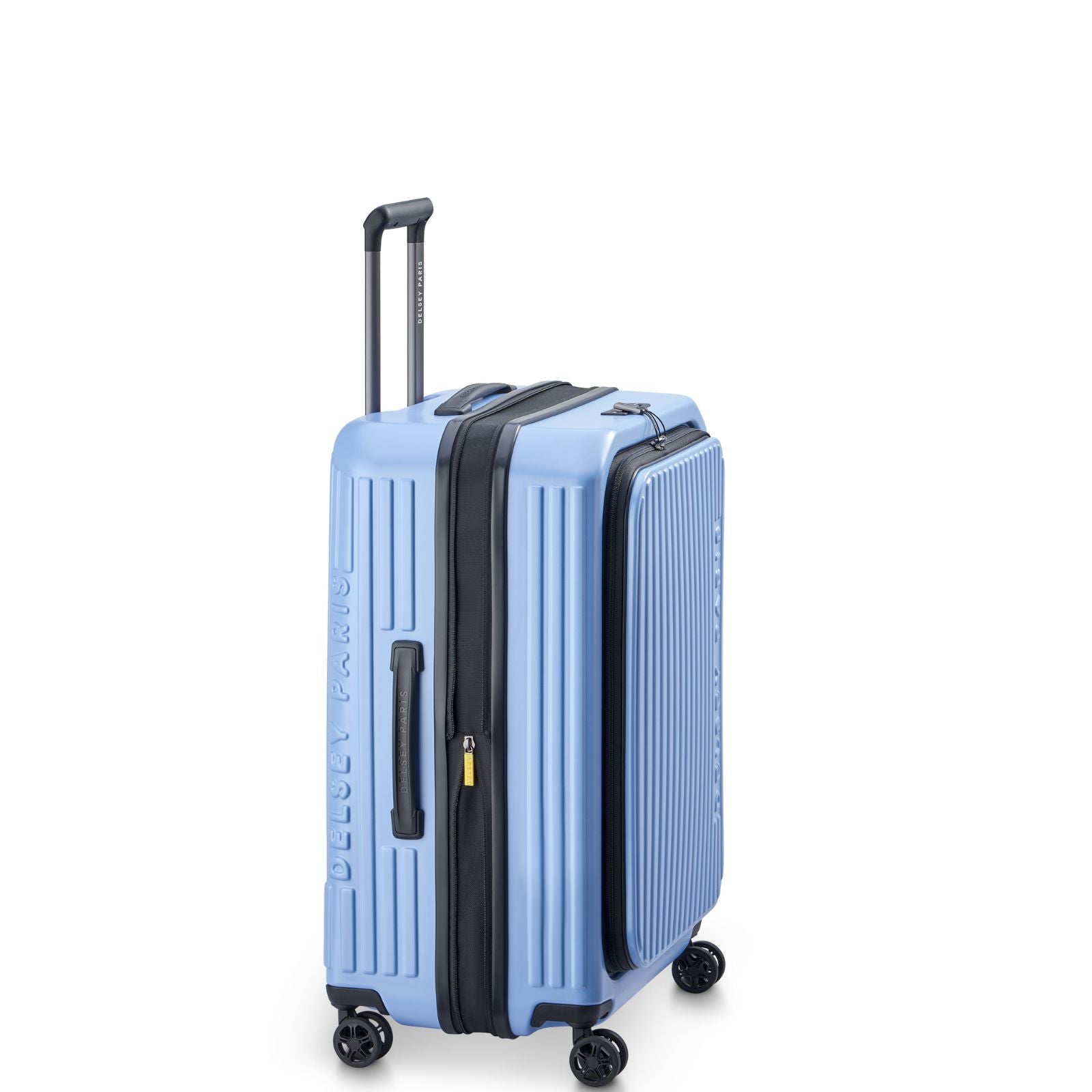 Delsey Securitime Hardside Top Opening Medium Spinner Suitcase - 66cm - Lavender Blue