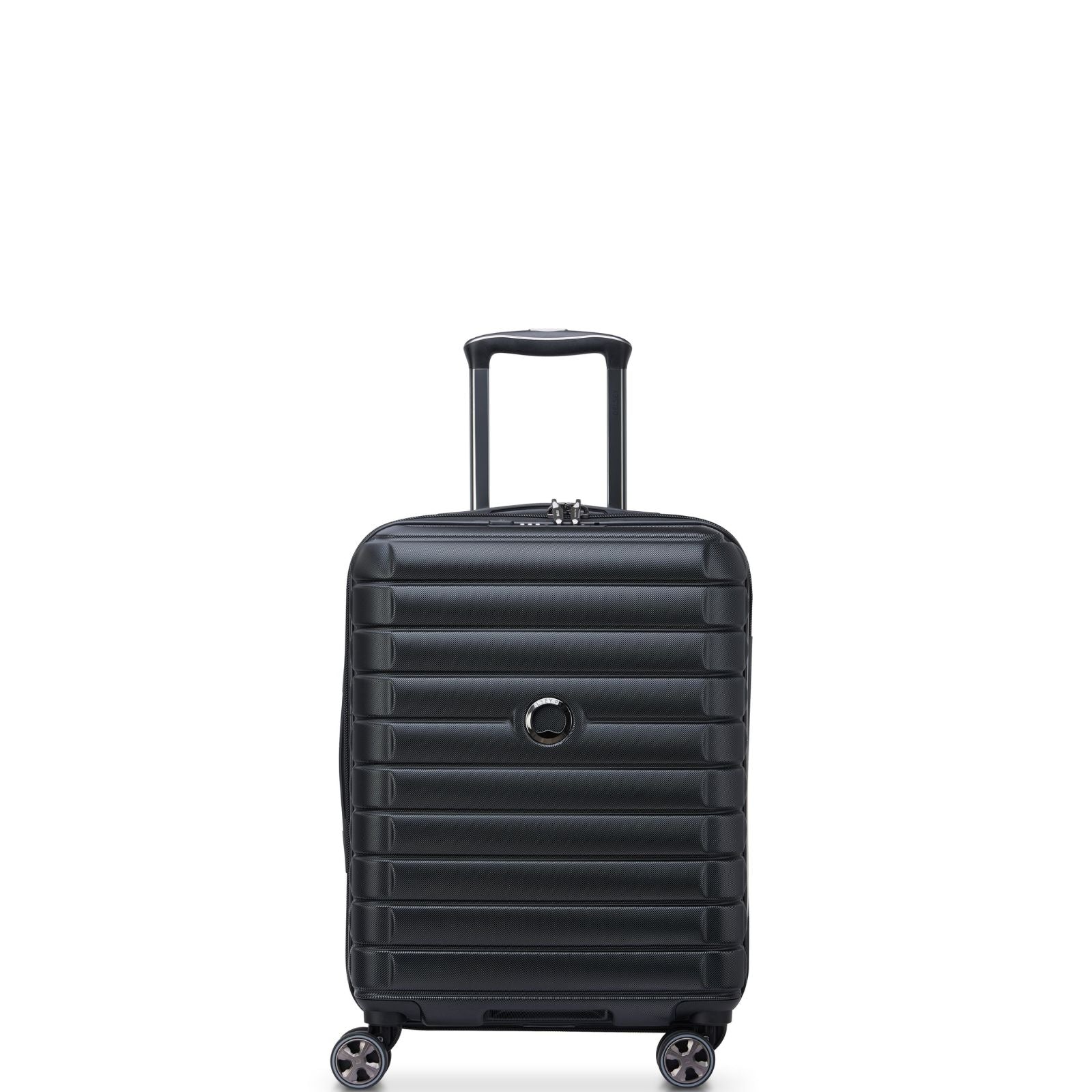 Delsey Shadow 5.0 Hardside Carry-On Spinner Suitcase - 55cm - Black