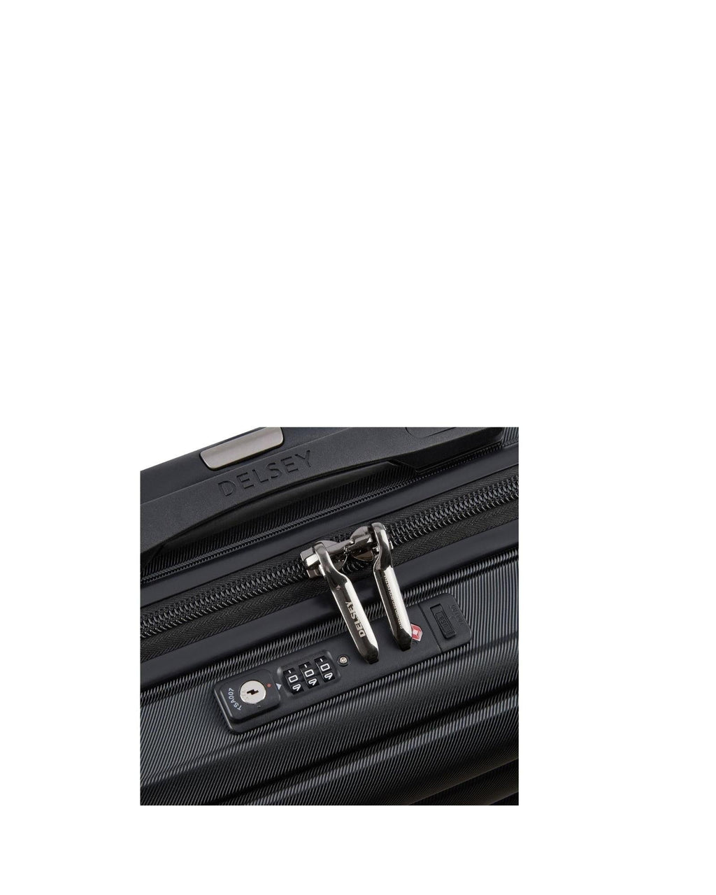 Delsey Shadow 5.0 Hardside Carry-On Spinner Suitcase - 55cm - Black