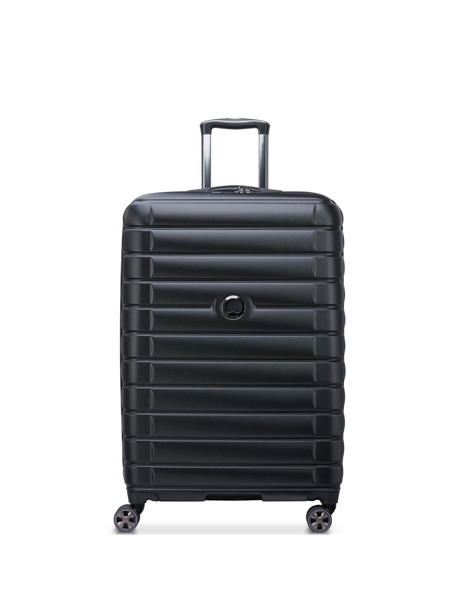 Delsey Shadow 5.0 Hardside Large Spinner Suitcase - 75cm - Black Front Image 2