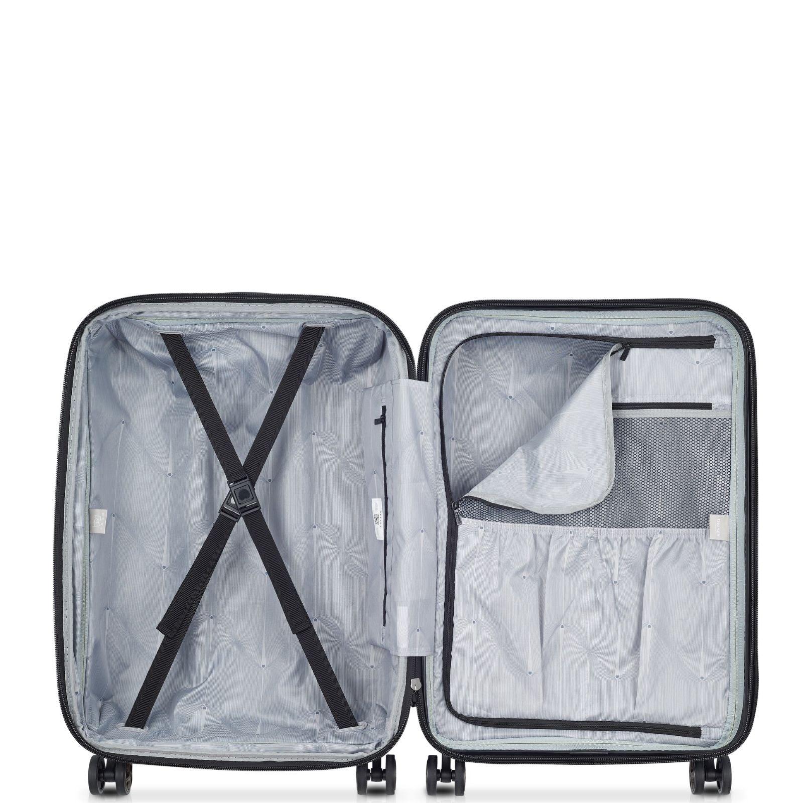 Delsey Shadow 5.0 Hardside 3-Piece Spinner Luggage Set - Black