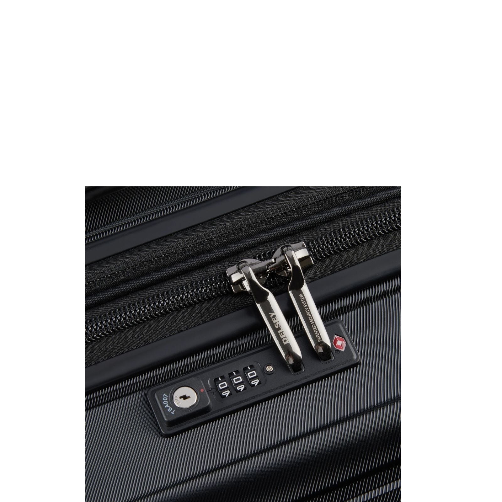 Delsey Shadow 5.0 Hardside Medium Spinner Suitcase - 66cm - Black